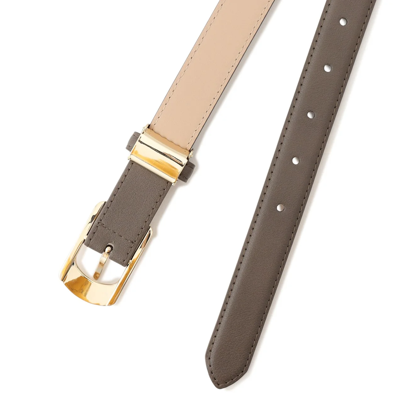 2.5cm Gold Buckle Belt - Image 6
