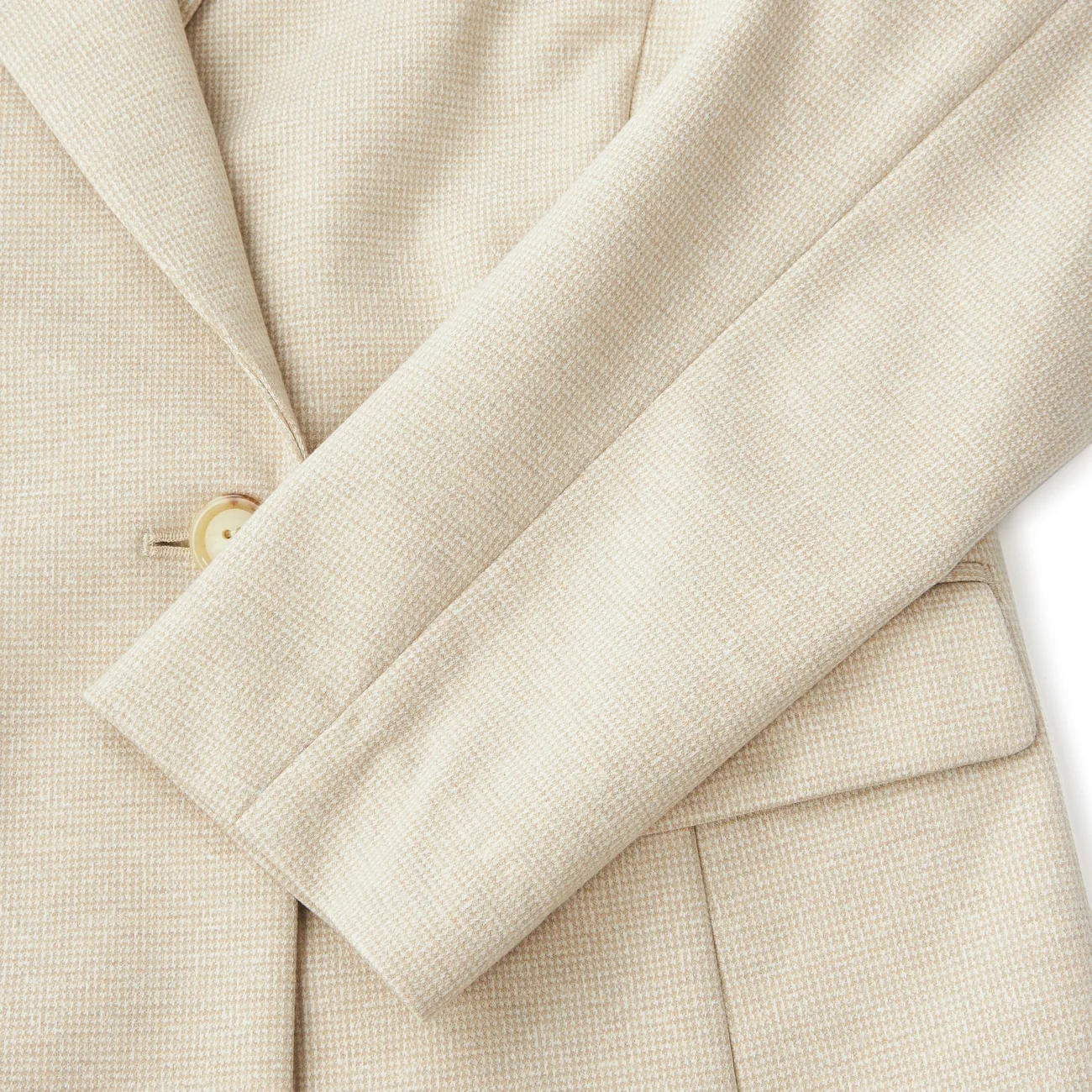 Pajama Suits Tweed Jersey Double Breasted Jacket - Image 9