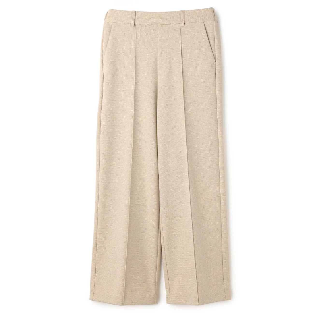 Pajama Suits Tweed Jersey Semi-Wide Pants - Image 7