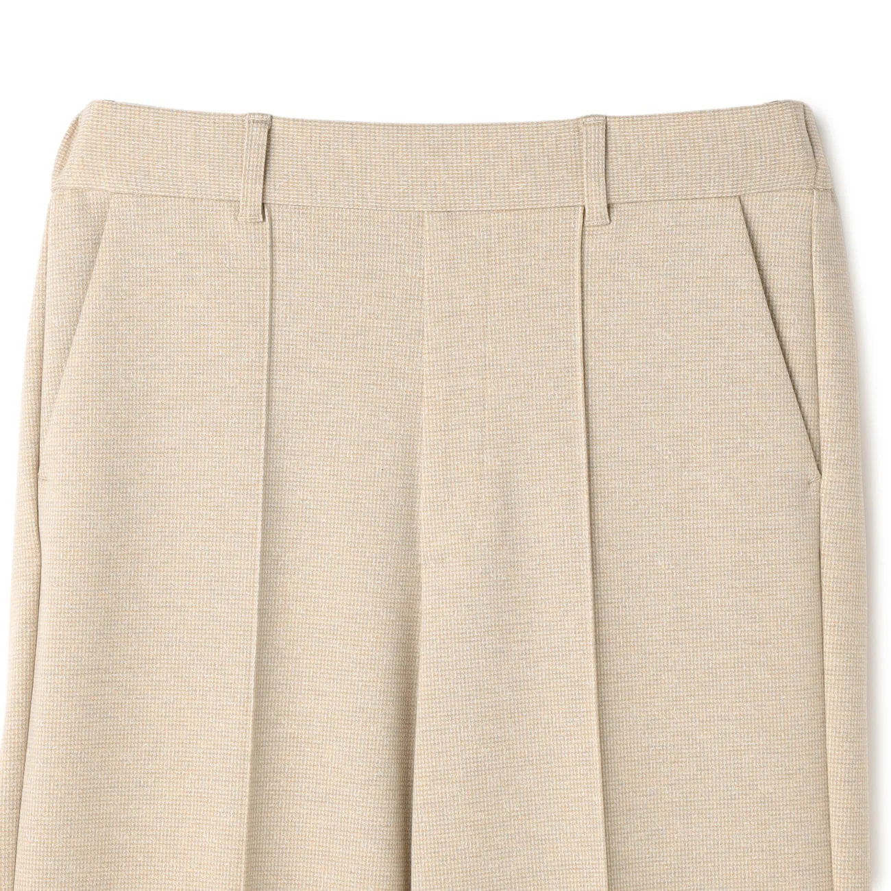 Pajama Suits Tweed Jersey Semi-Wide Pants - Image 8