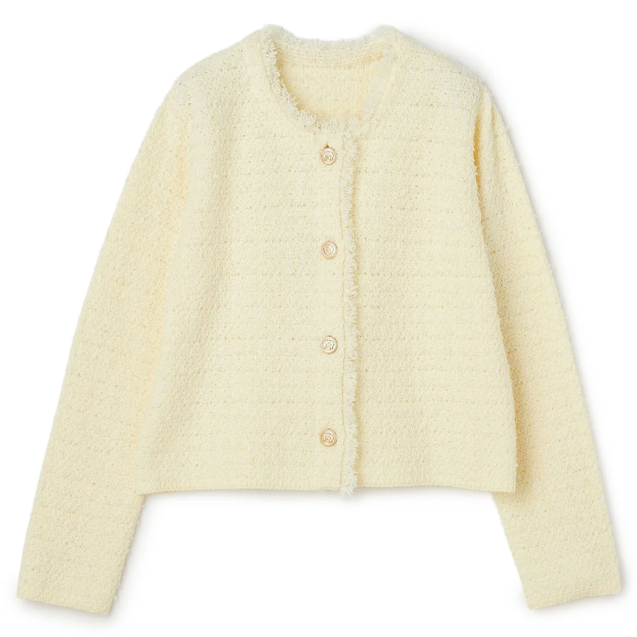 Tweed Knit Jacket - Image 17