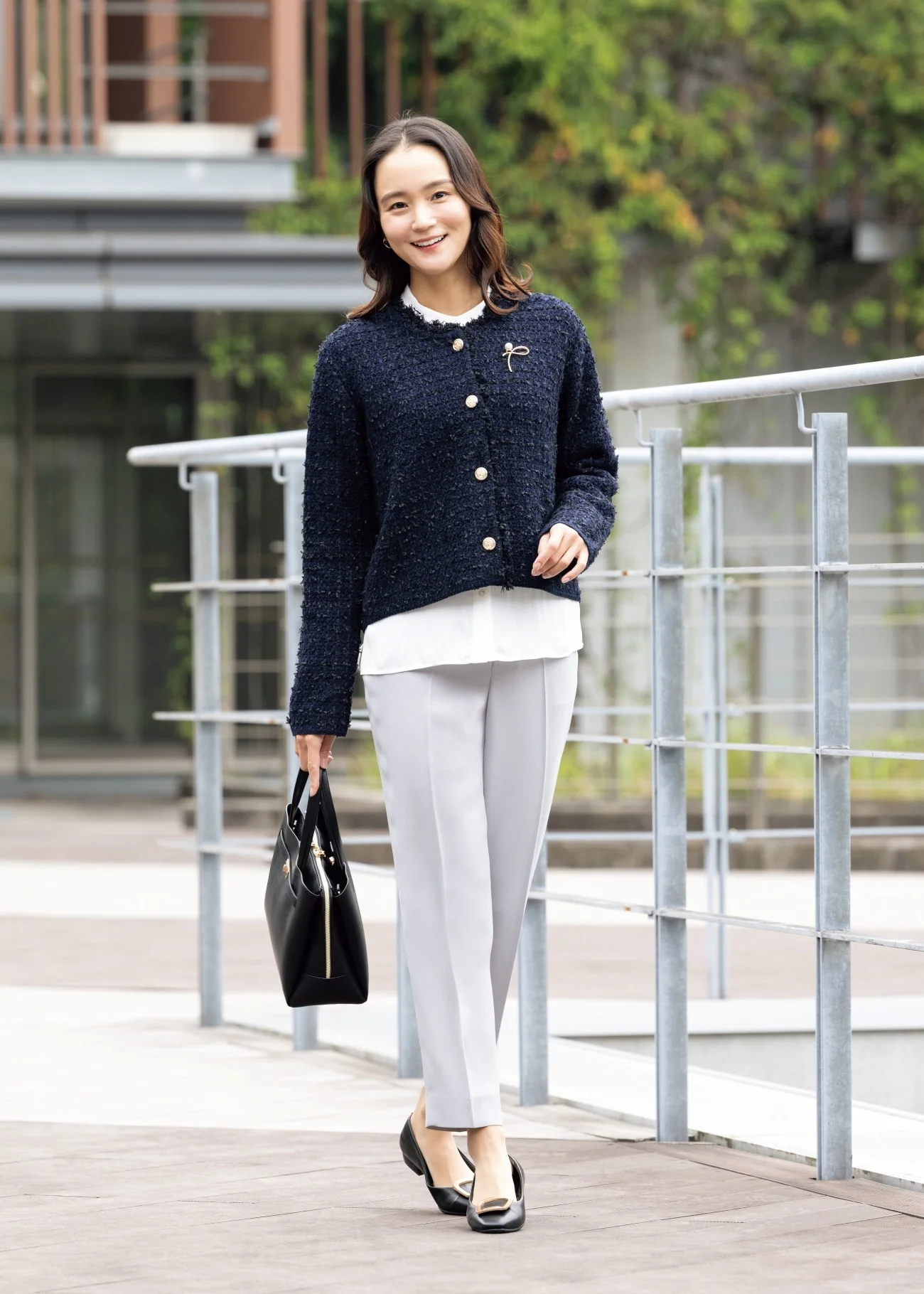 Tweed Knit Jacket - Image 8