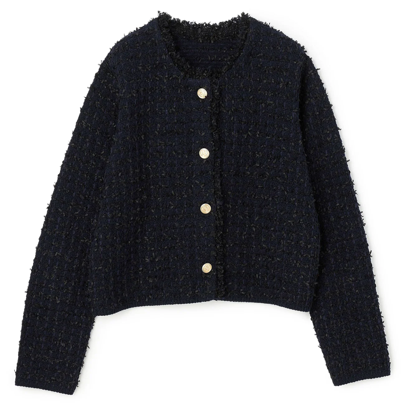 Tweed Knit Jacket - Image 9