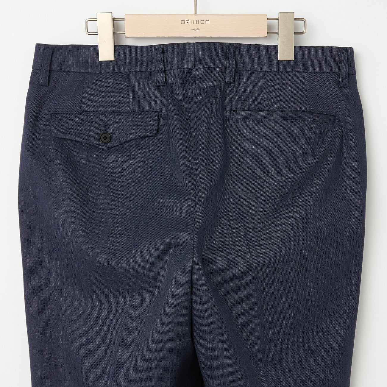 Wool Blend Pinhead Suit - Blue - Image 10