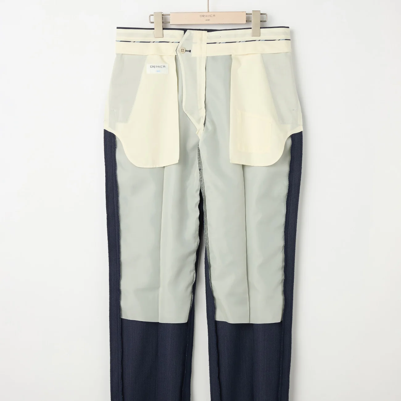 Wool Blend Pinhead Suit - Blue - Image 11