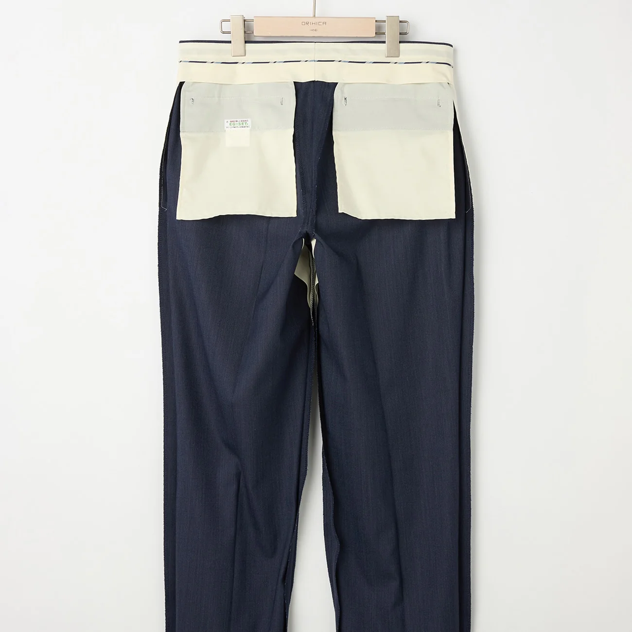 Wool Blend Pinhead Suit - Blue - Image 12