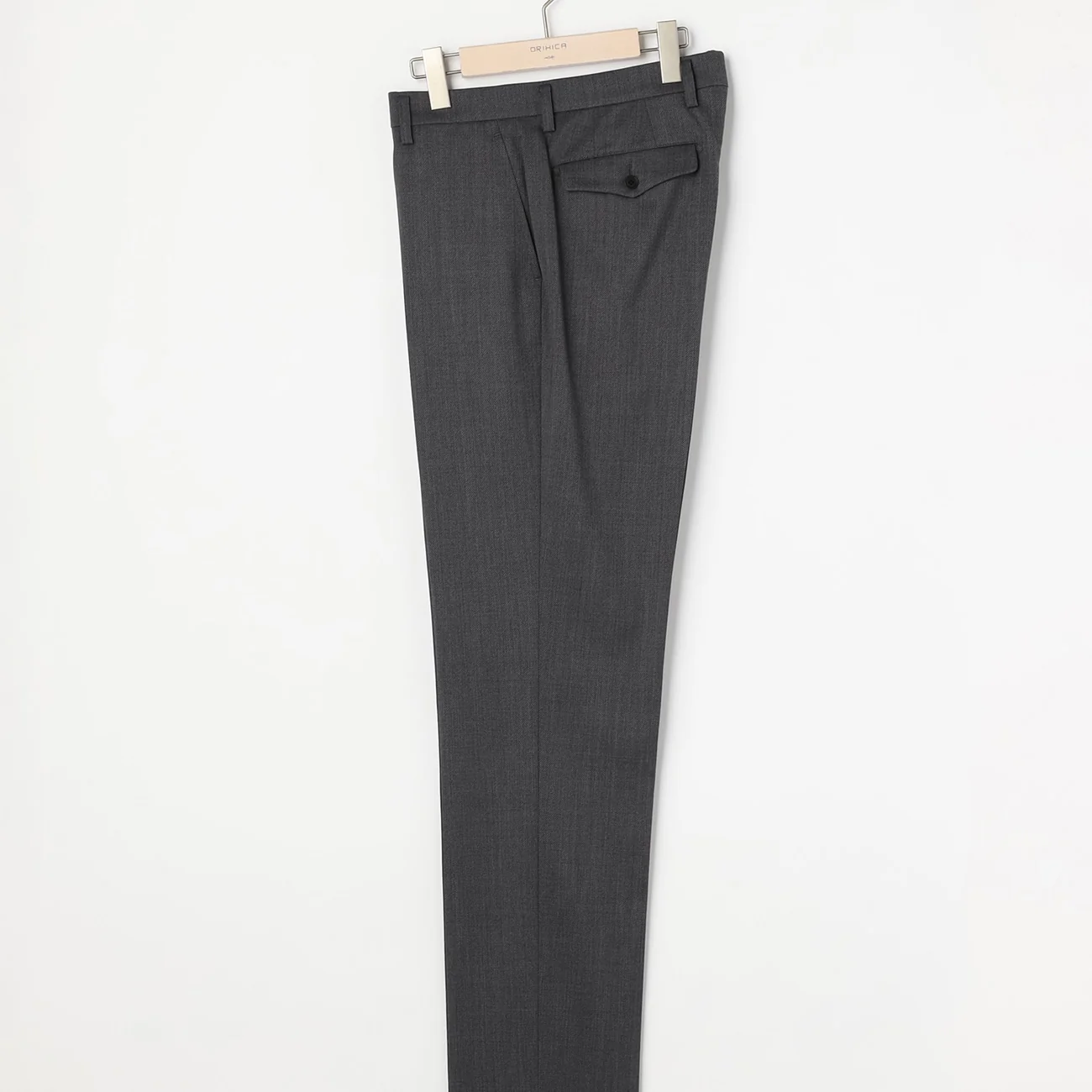 Wool Blend Kersey Suit - Medium Gray - Image 8