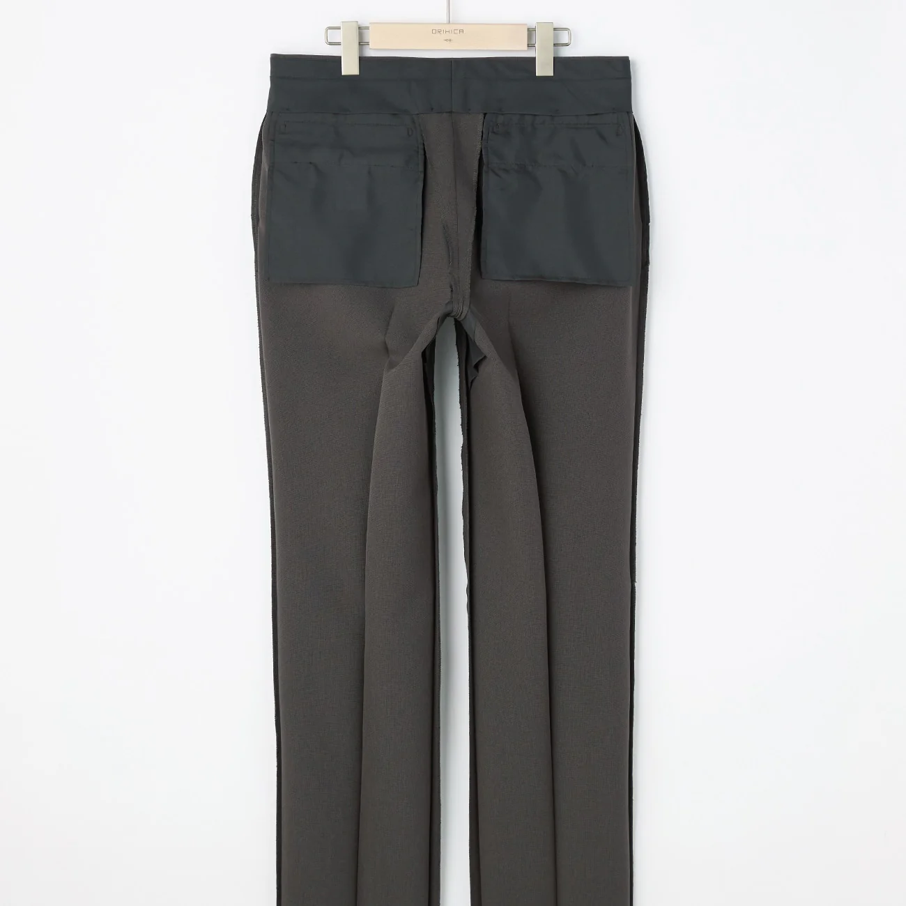 2-Pants Washable Pinhead Suit - Charcoal Gray - Image 12