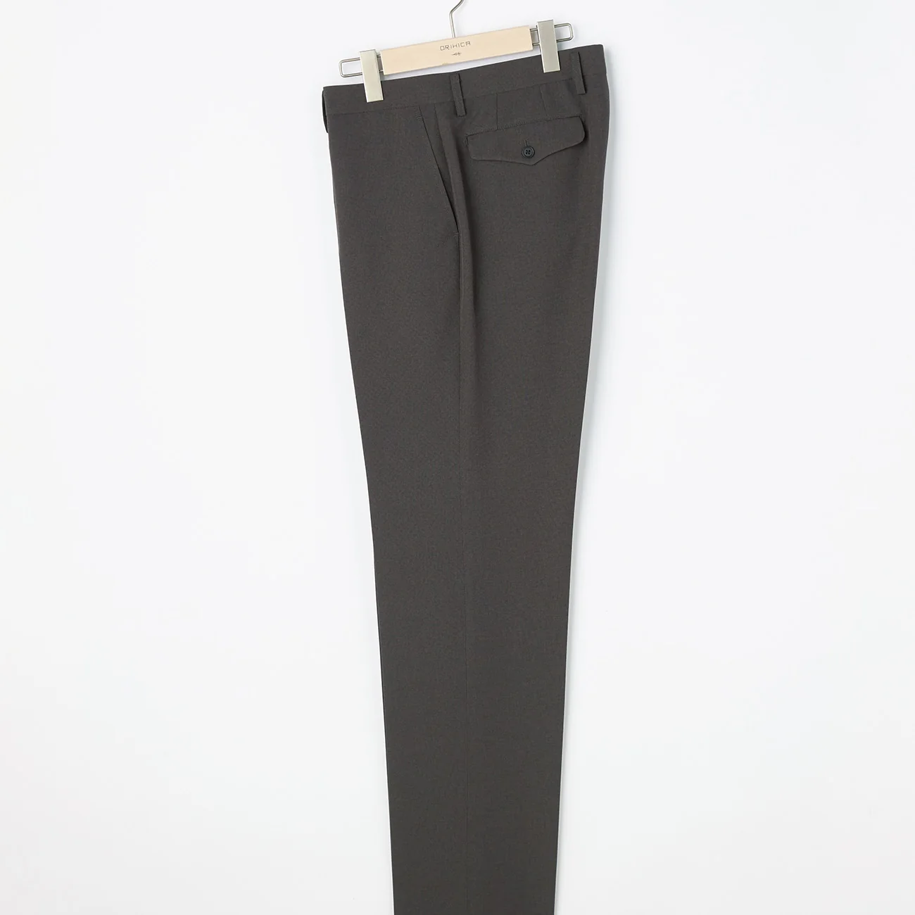 2-Pants Washable Pinhead Suit - Charcoal Gray - Image 8