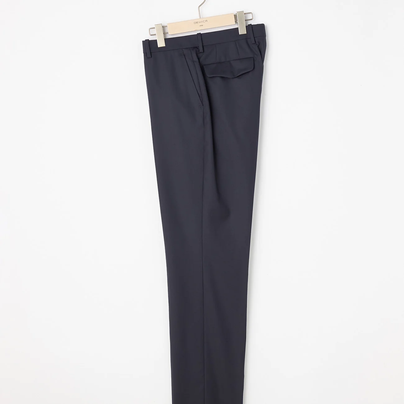 LUXE Line Super 140's Wool Suit - Navy - Image 8
