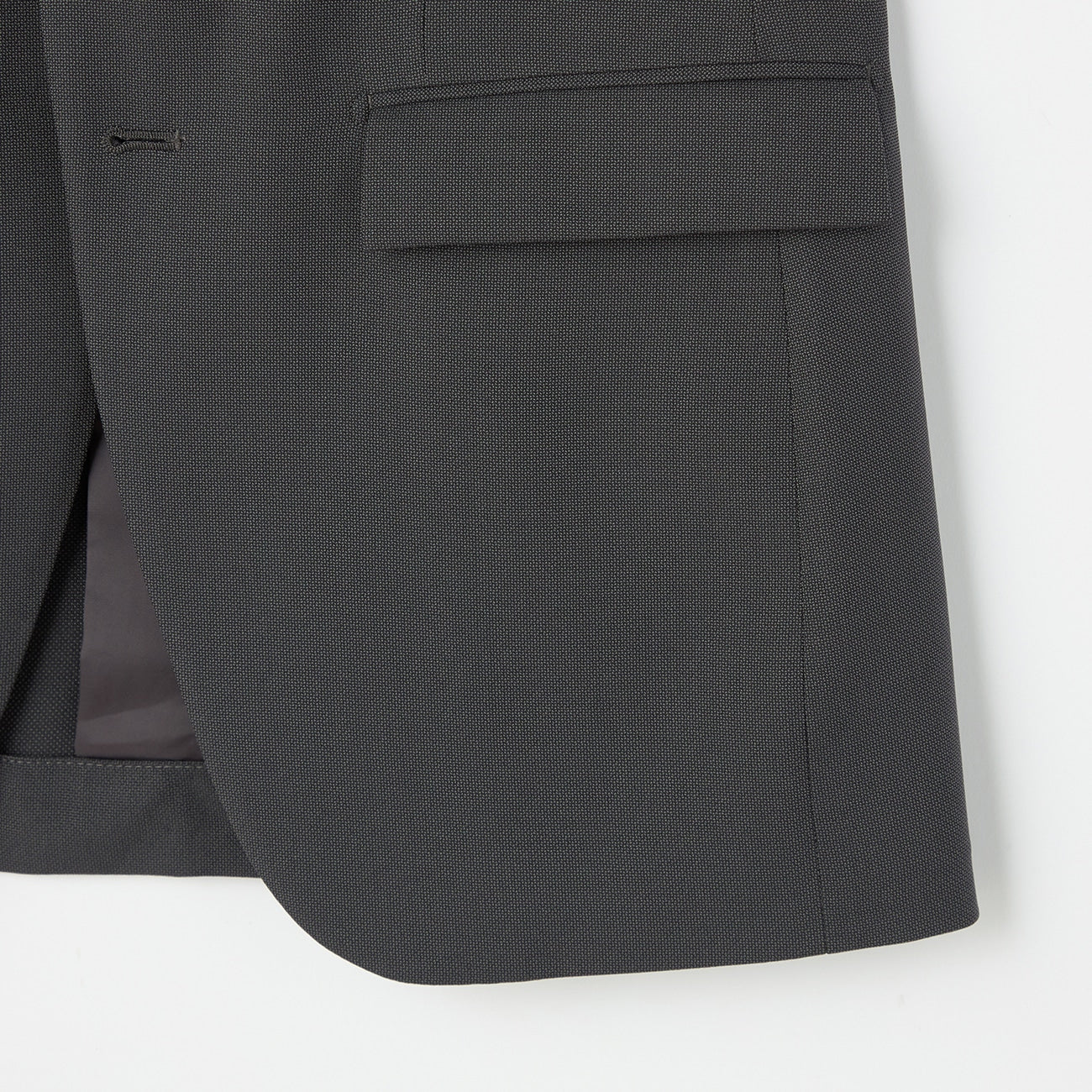 Washable Plain Suit - Medium Gray - Image 5