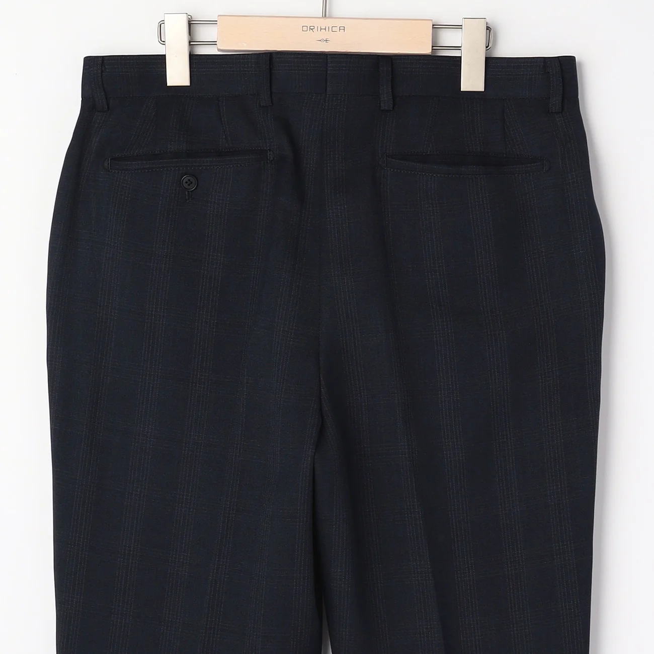 Washable Check Suit - Navy - Image 10