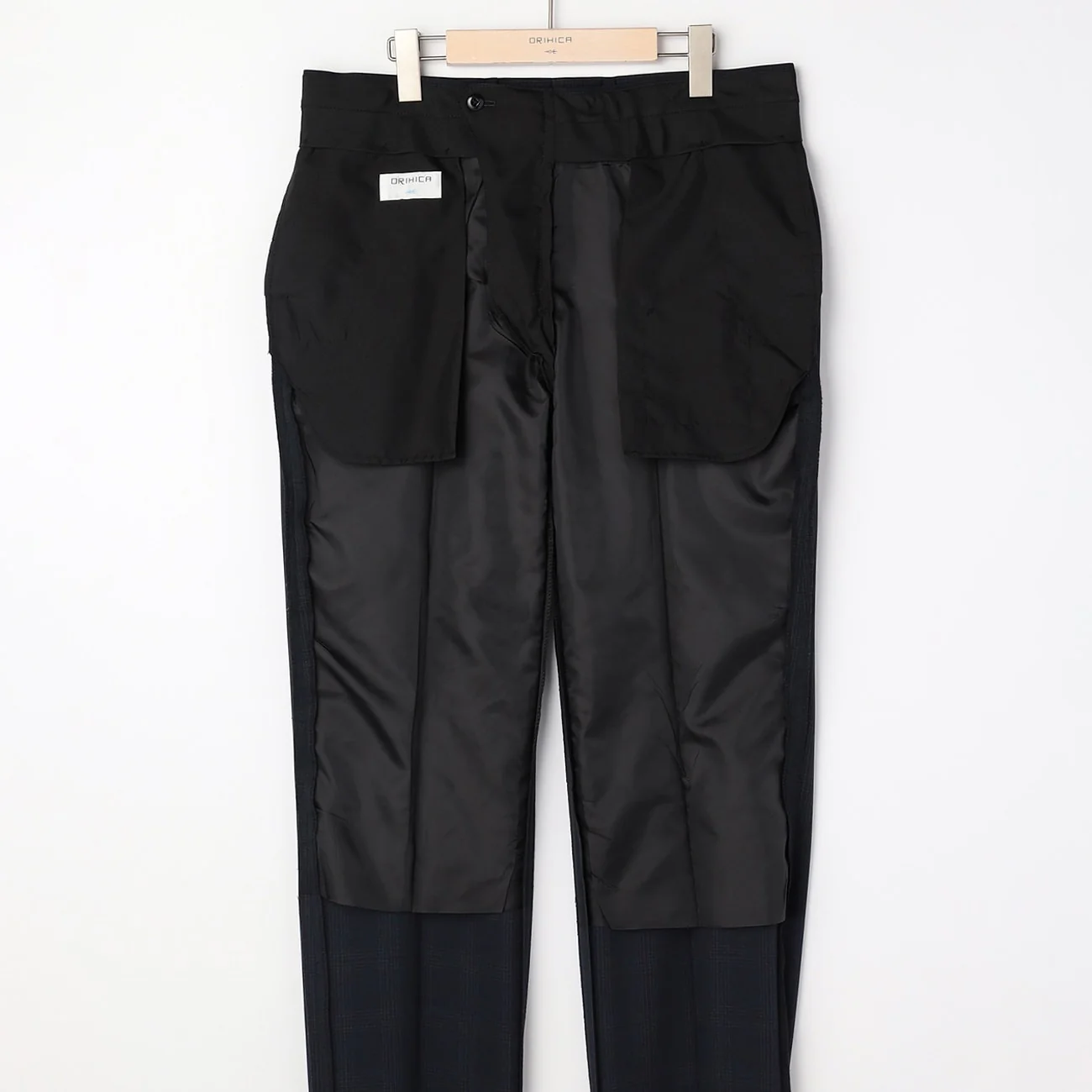 Washable Check Suit - Navy - Image 11