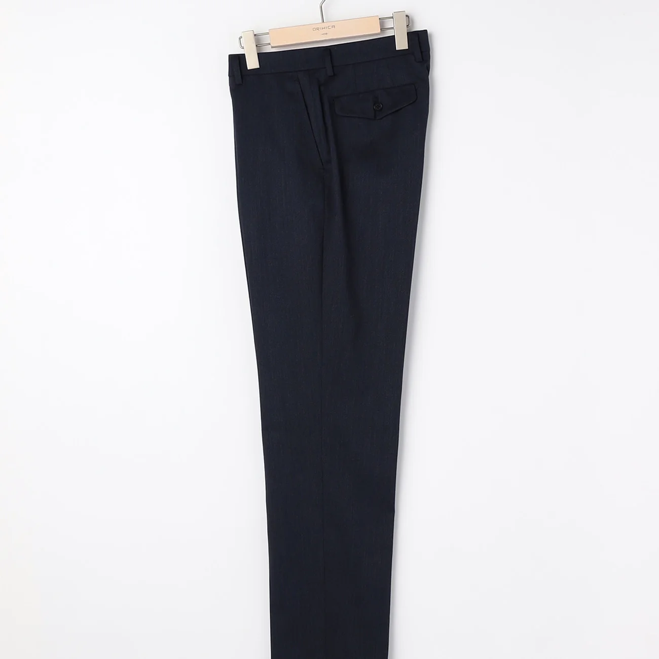 Wool Blend Twill Suit - Navy - Image 8