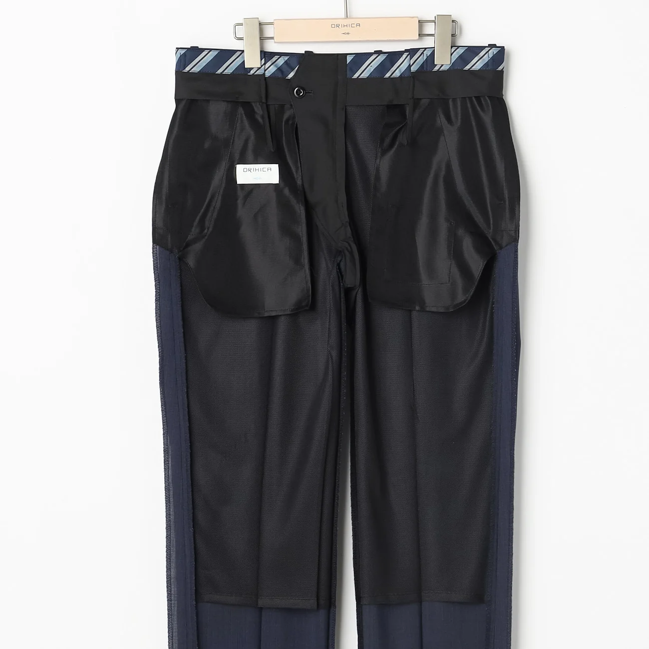 Two-pants High breathability Suit with Side Adjusters - Navy - Image 11