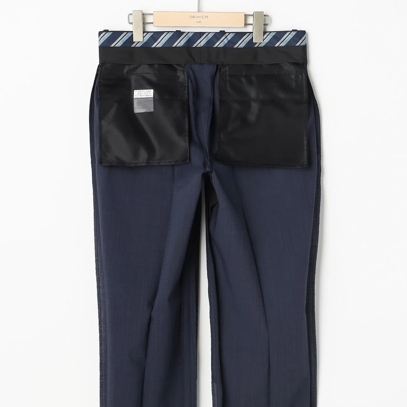 Two-pants High breathability Suit with Side Adjusters - Navy - Image 12