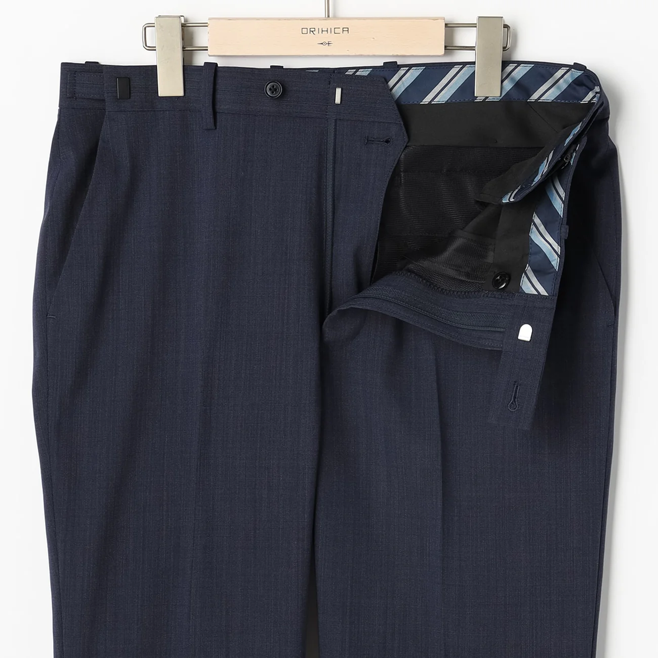 Two-pants High breathability Suit with Side Adjusters - Navy - Image 9