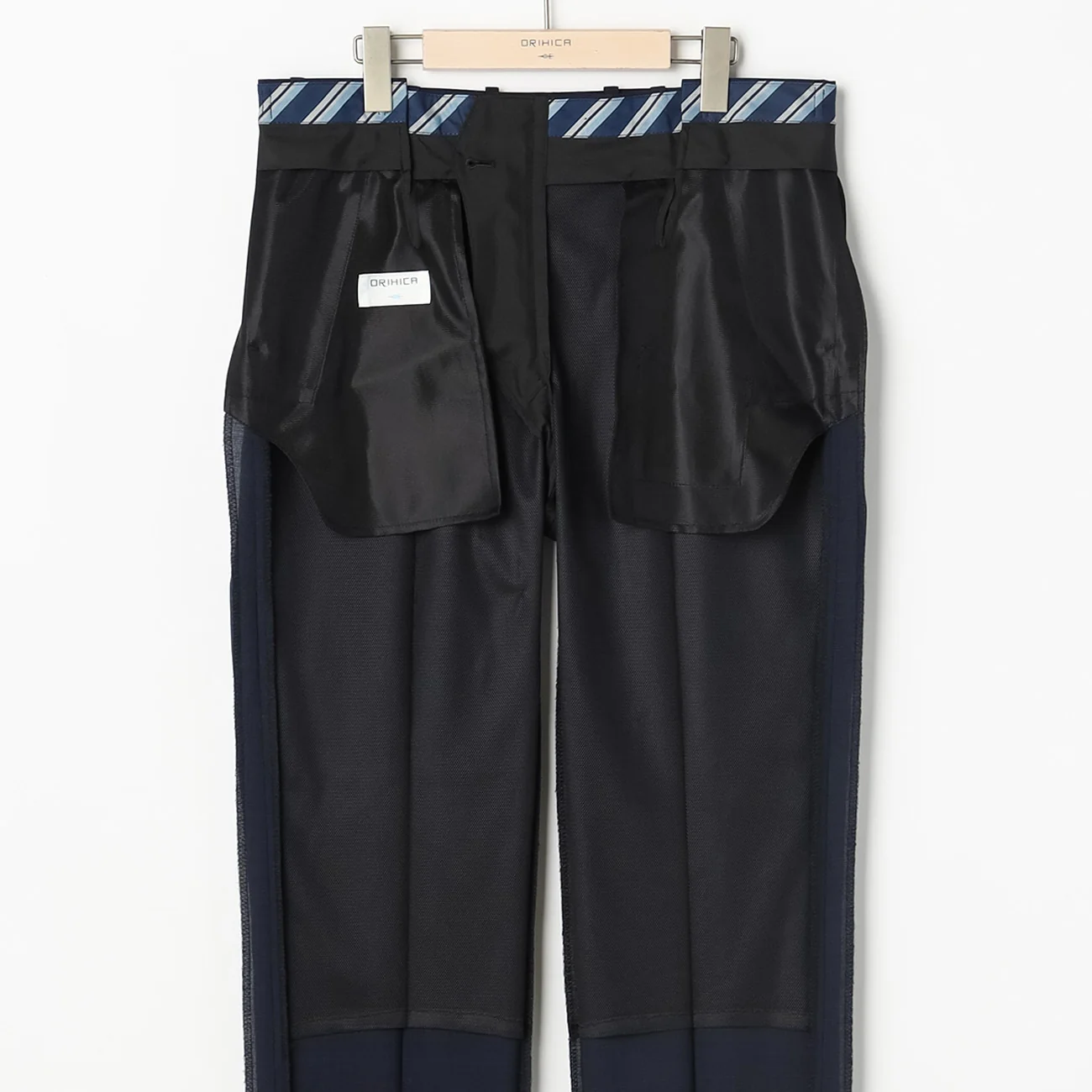 Two-pants High breathability Suit with Side Adjusters - Navy - Image 11