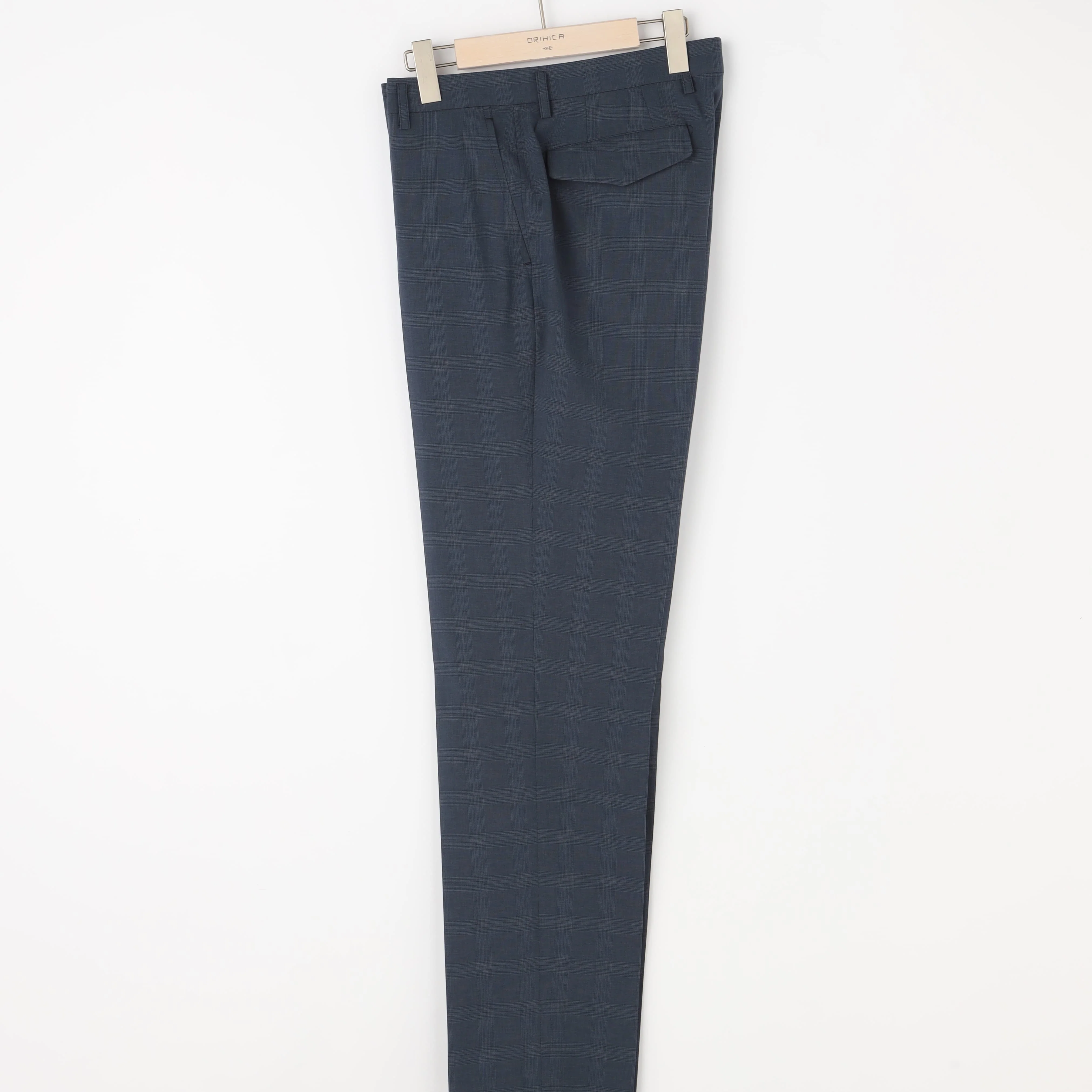 High Breathability Glen Plaid Suit - Blue - Image 8