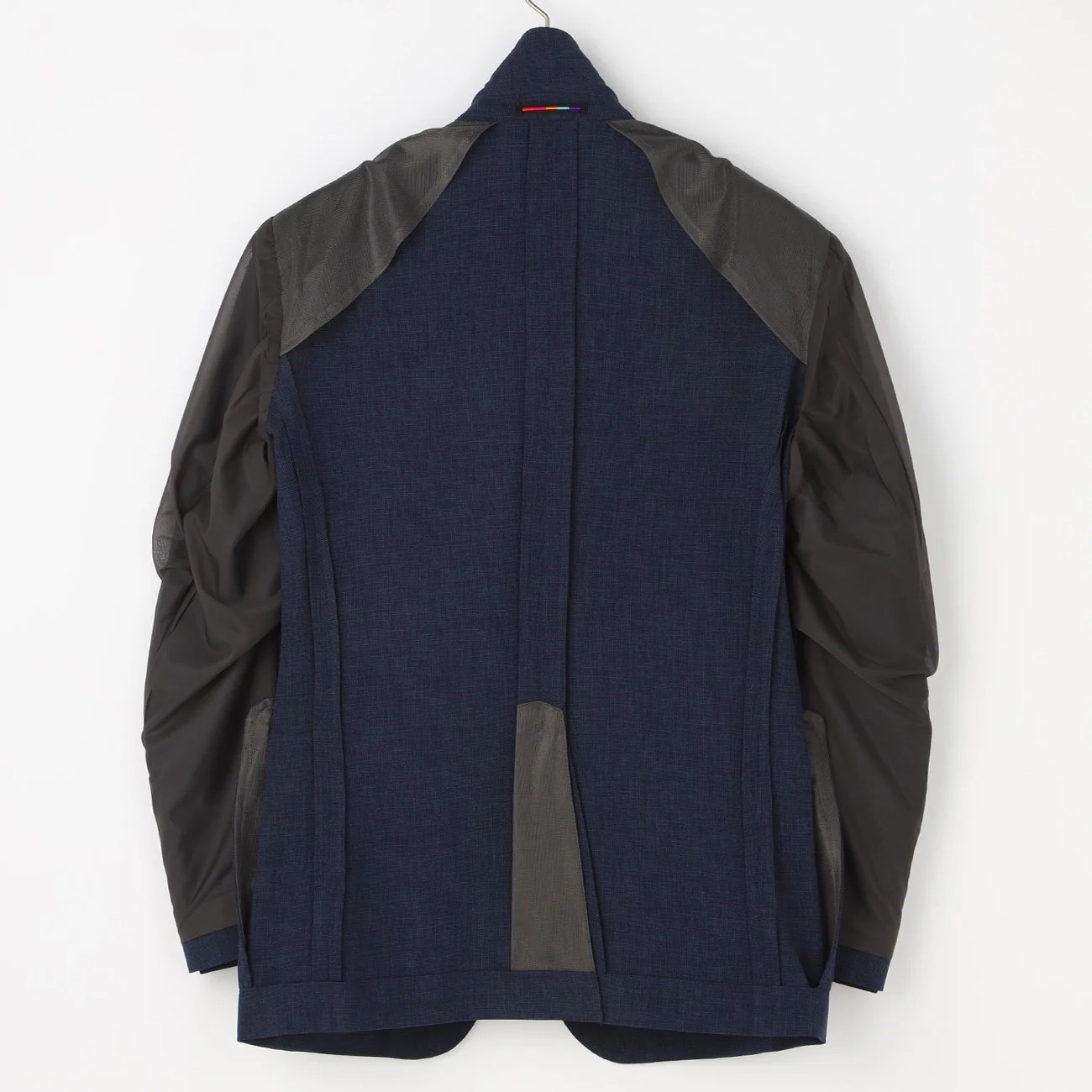 High-breathability Houndstooth Suit - Navy - Image 7