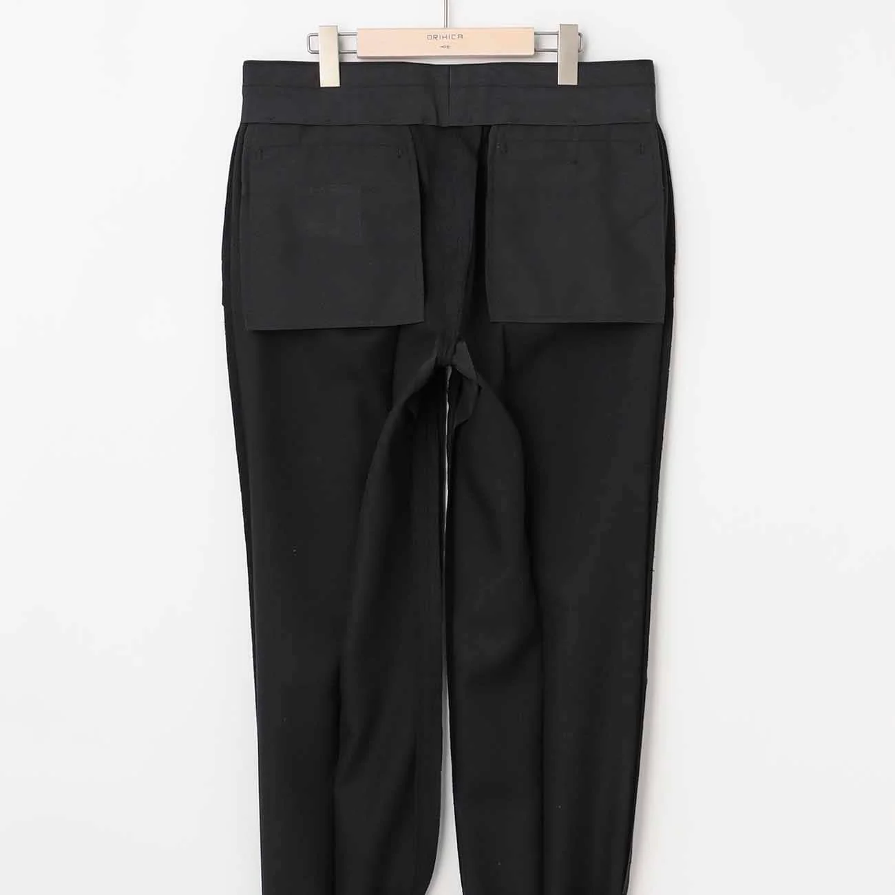 Washable Shadow Stripe 2-Button Suit - Black - Image 13