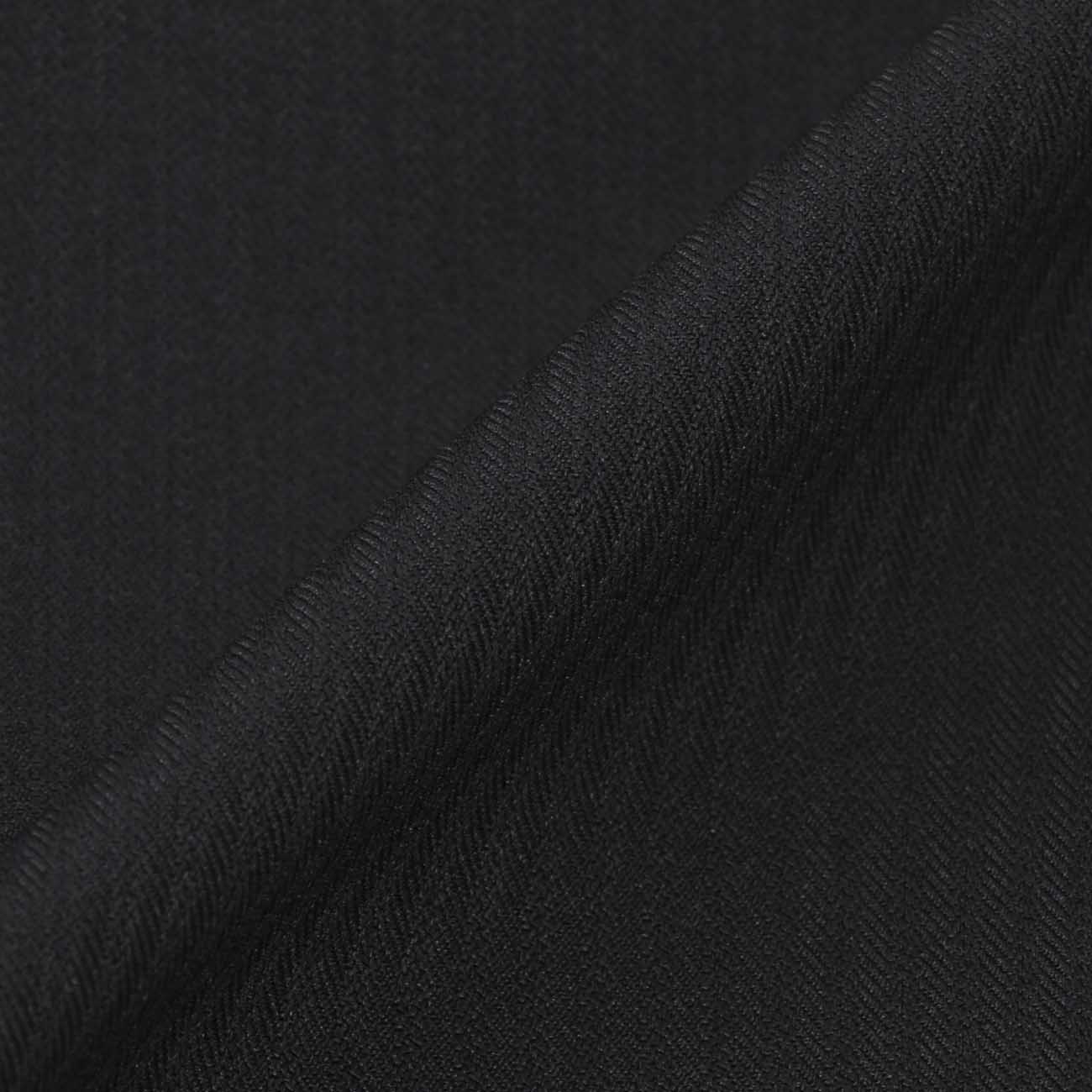 Washable Shadow Stripe 2-Button Suit - Black - Image 14