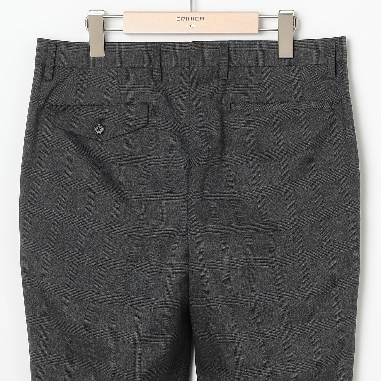 Washable Stretch Check Suit - Medium Gray - Image 11