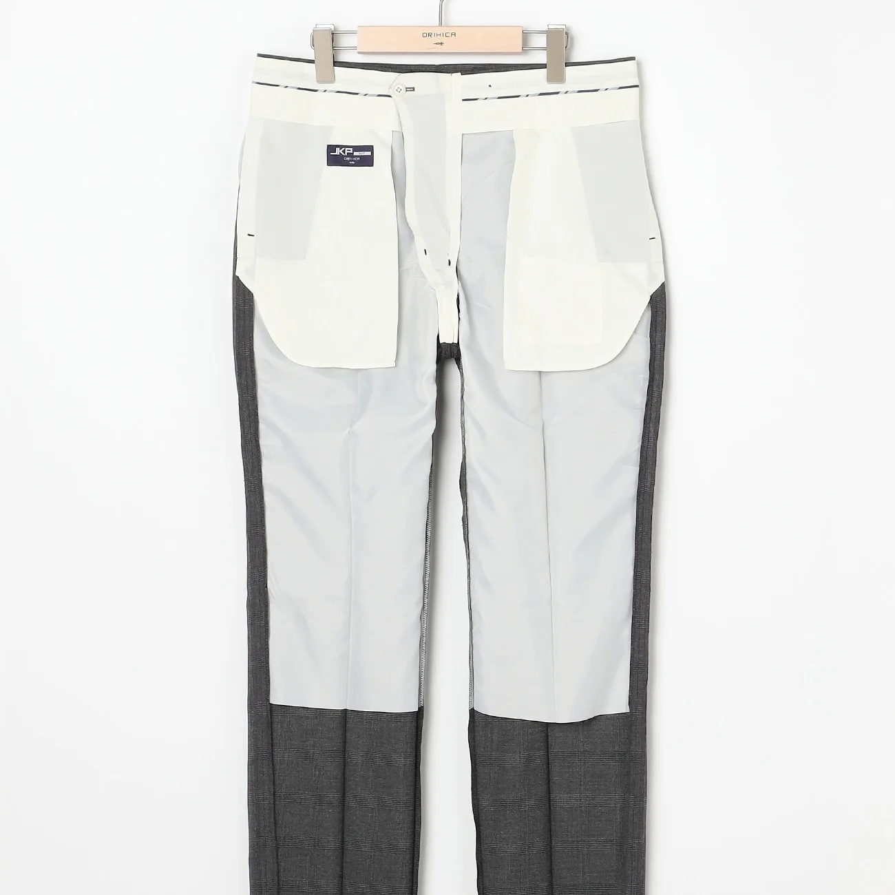 Washable Stretch Check Suit - Medium Gray - Image 12
