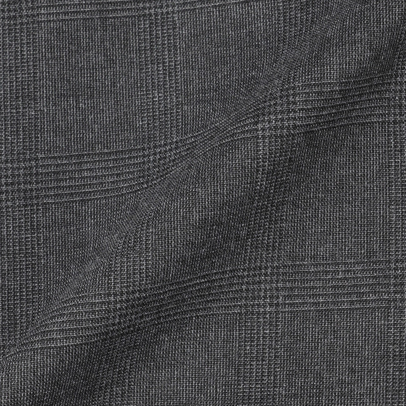 Washable Stretch Check Suit - Medium Gray - Image 14