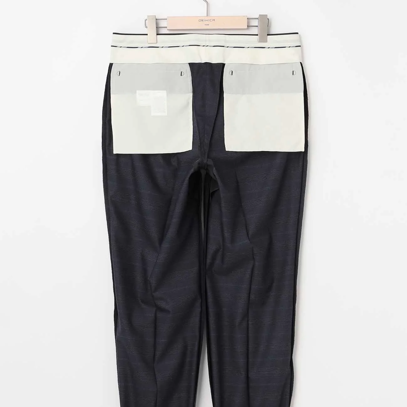 Smart Tech Check Suit - Navy - Image 13