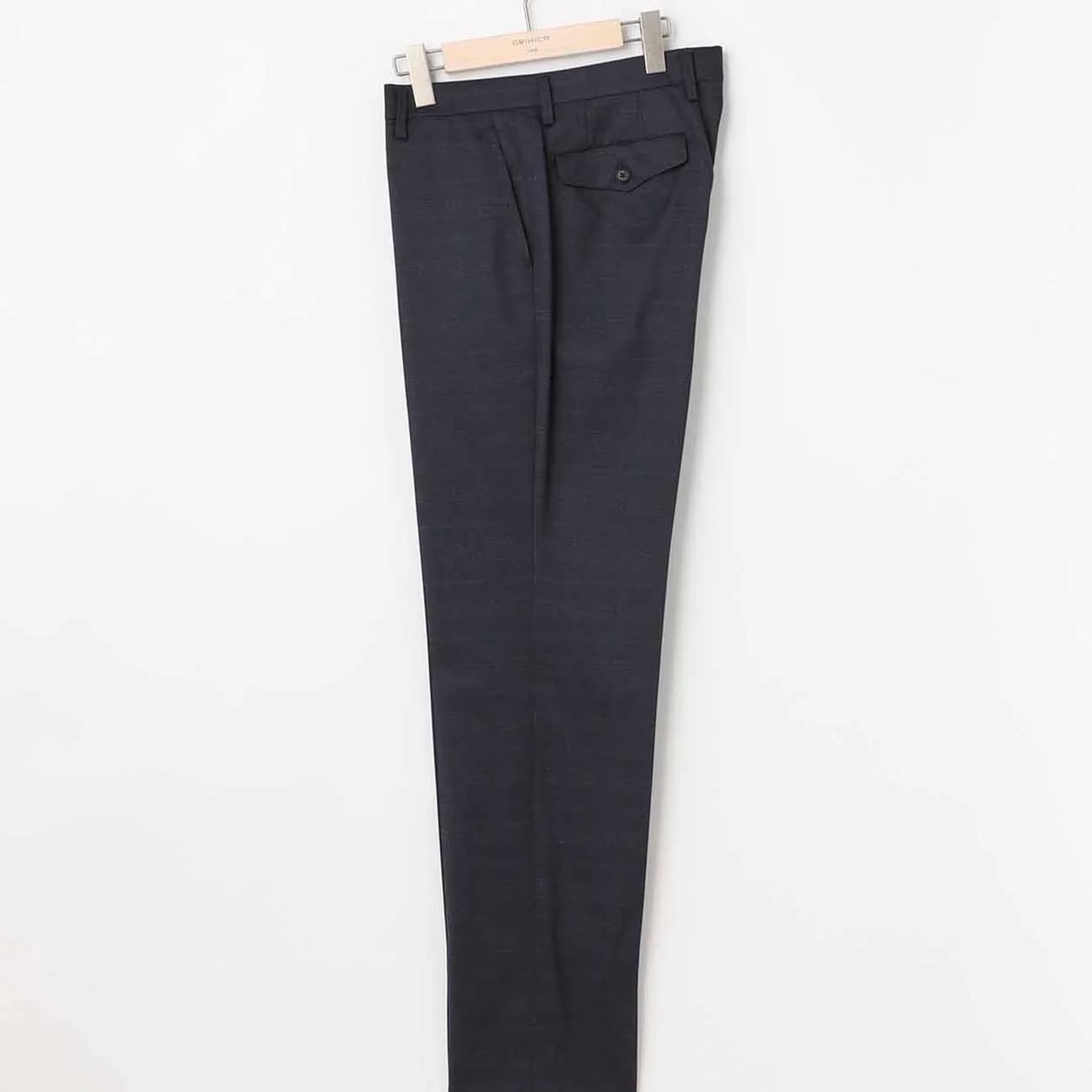 Smart Tech Check Suit - Navy - Image 9
