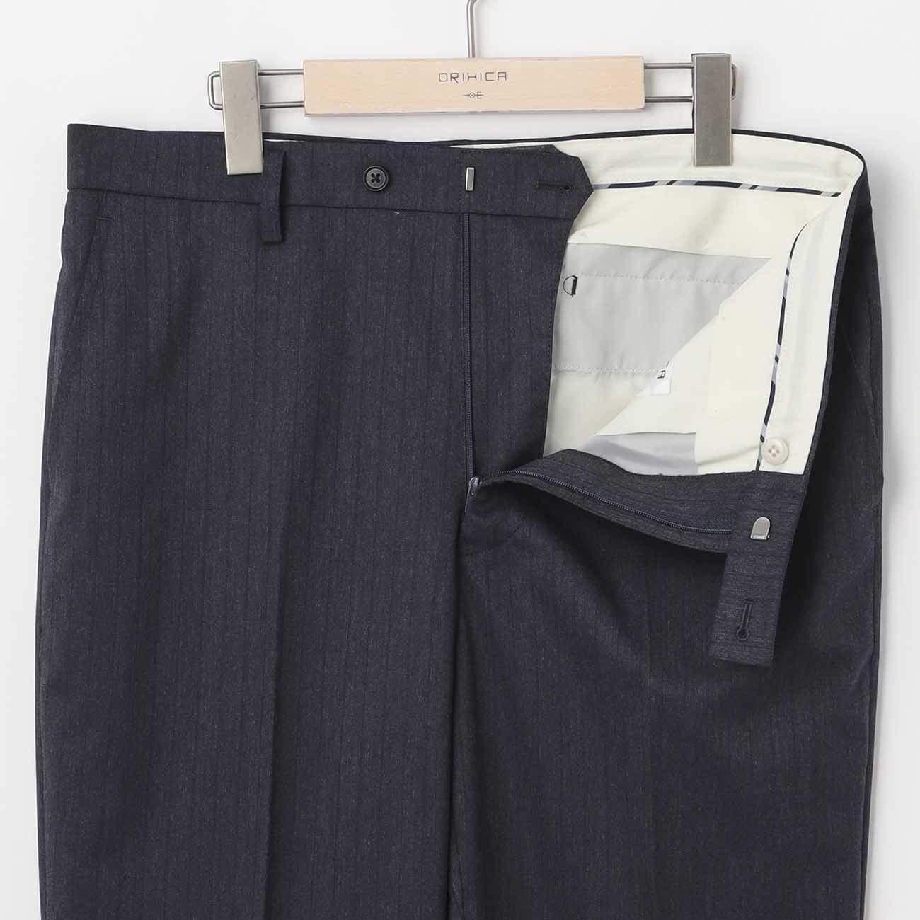 Smart Tech Stripe Suit - Navy - Image 10