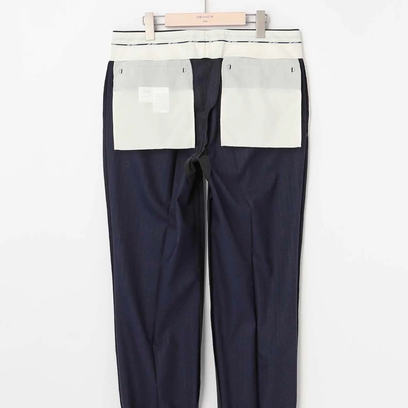 Smart Tech Stripe Suit - Navy - Image 13