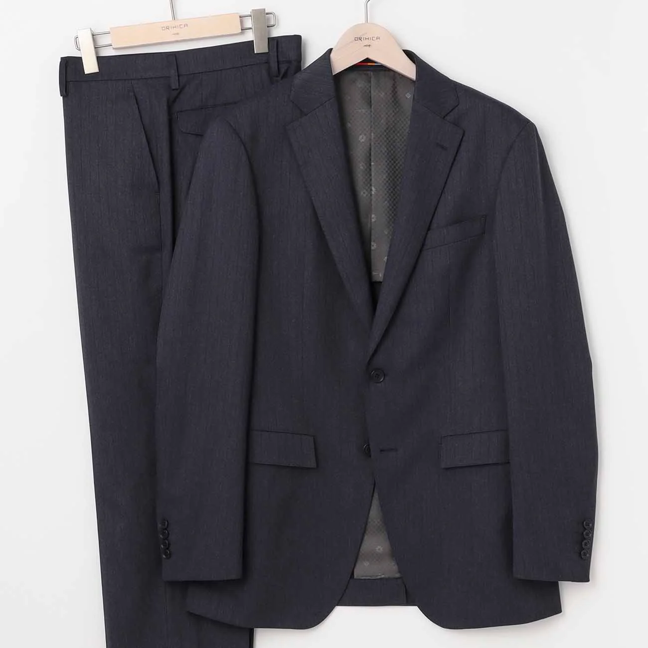 Smart Tech Stripe Suit - Navy - Image 2