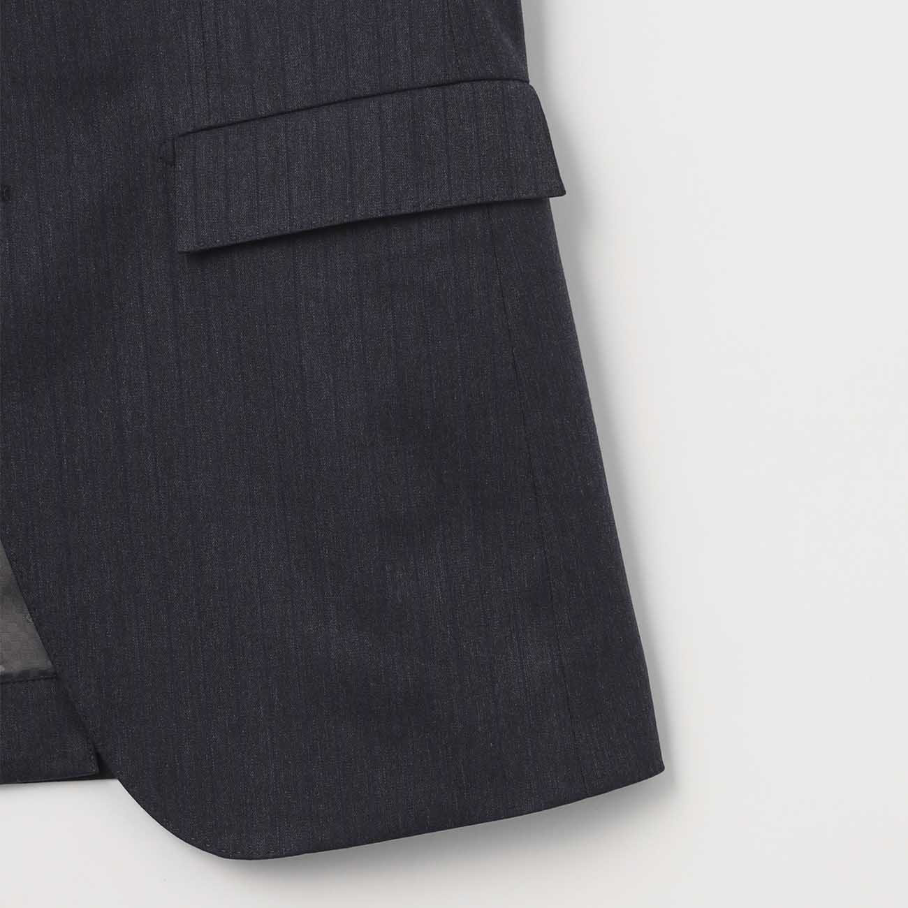 Smart Tech Stripe Suit - Navy - Image 6