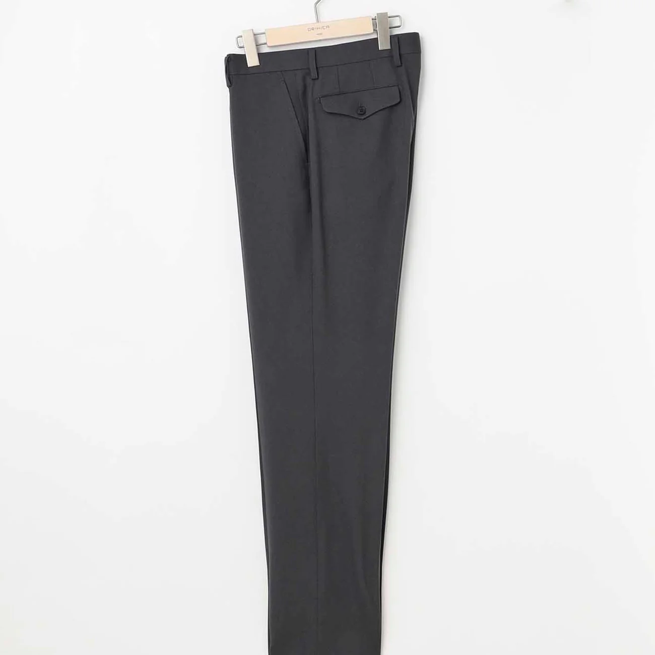 Birdseye 2-Pant Suit - Charcoal Gray - Image 9
