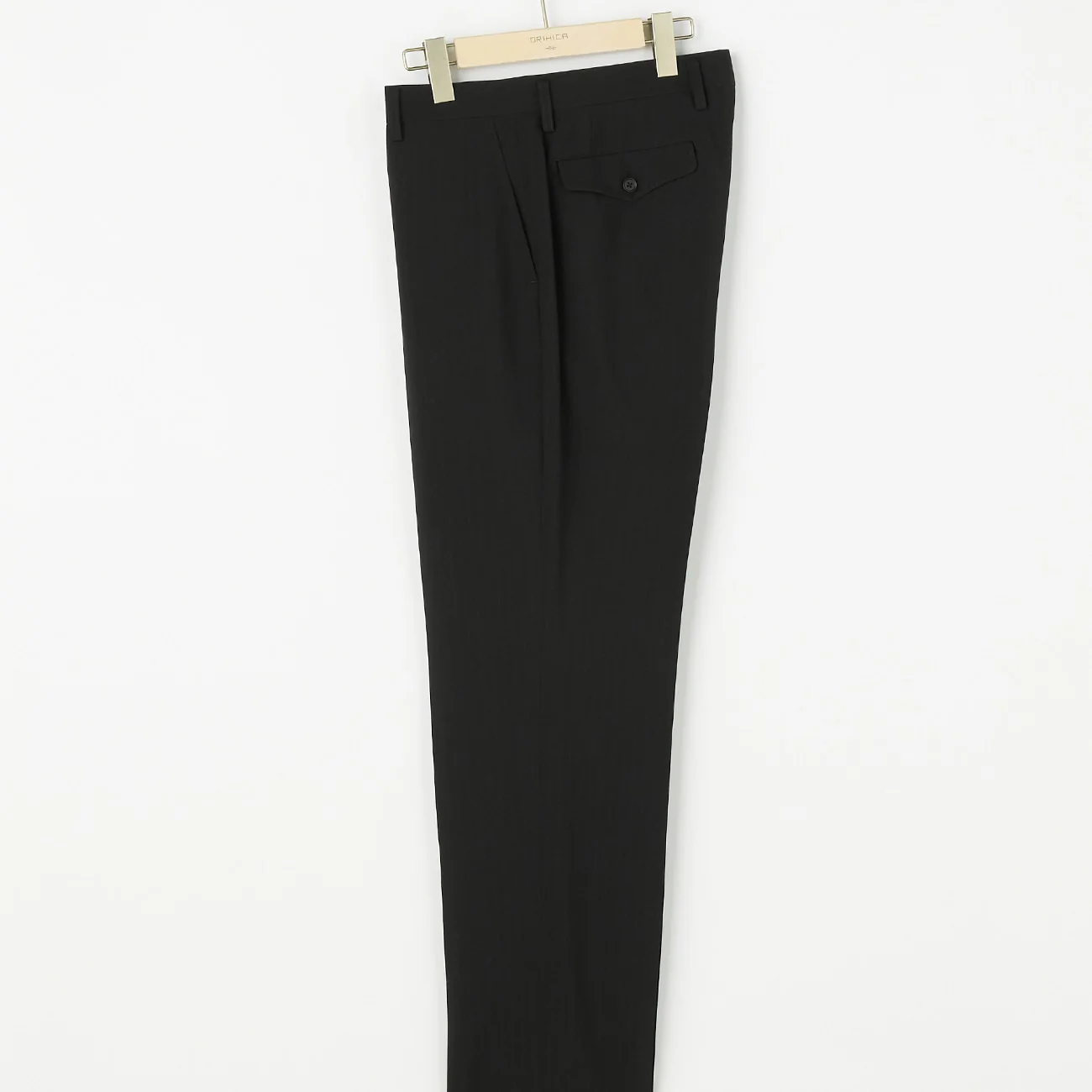 Shadow Stripe Suit with 2-Pant - Black - Image 9