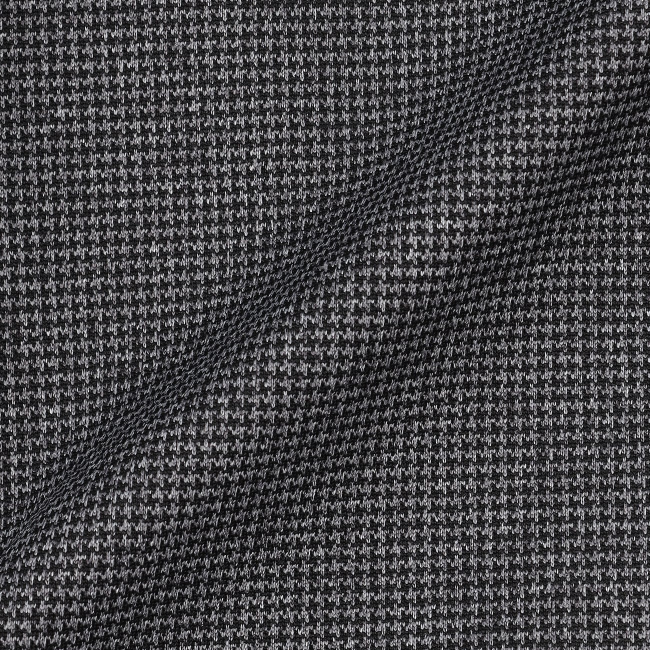 Washable Stretch Stretch Houndstooth Suit with Adjuster - Medium Gray - Image 14