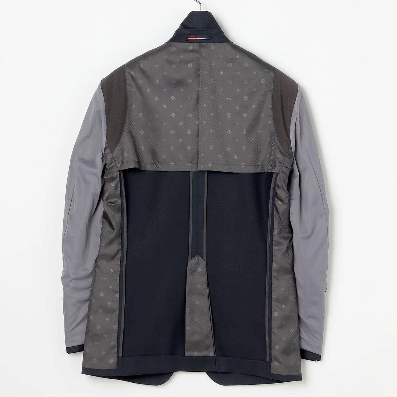 Check Wool Blend 3-Piece Suit with Side Adjuster - Navy - Image 14
