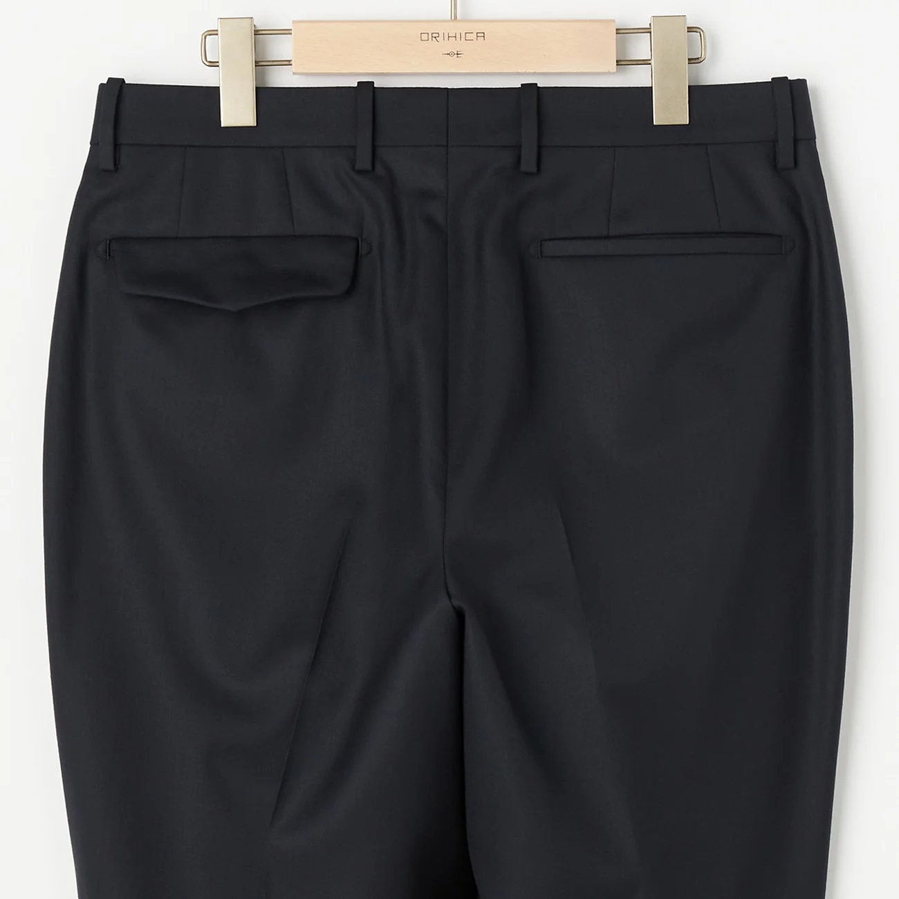 LUXE Line SUPER 140's Solid Suit - Navy - Image 12