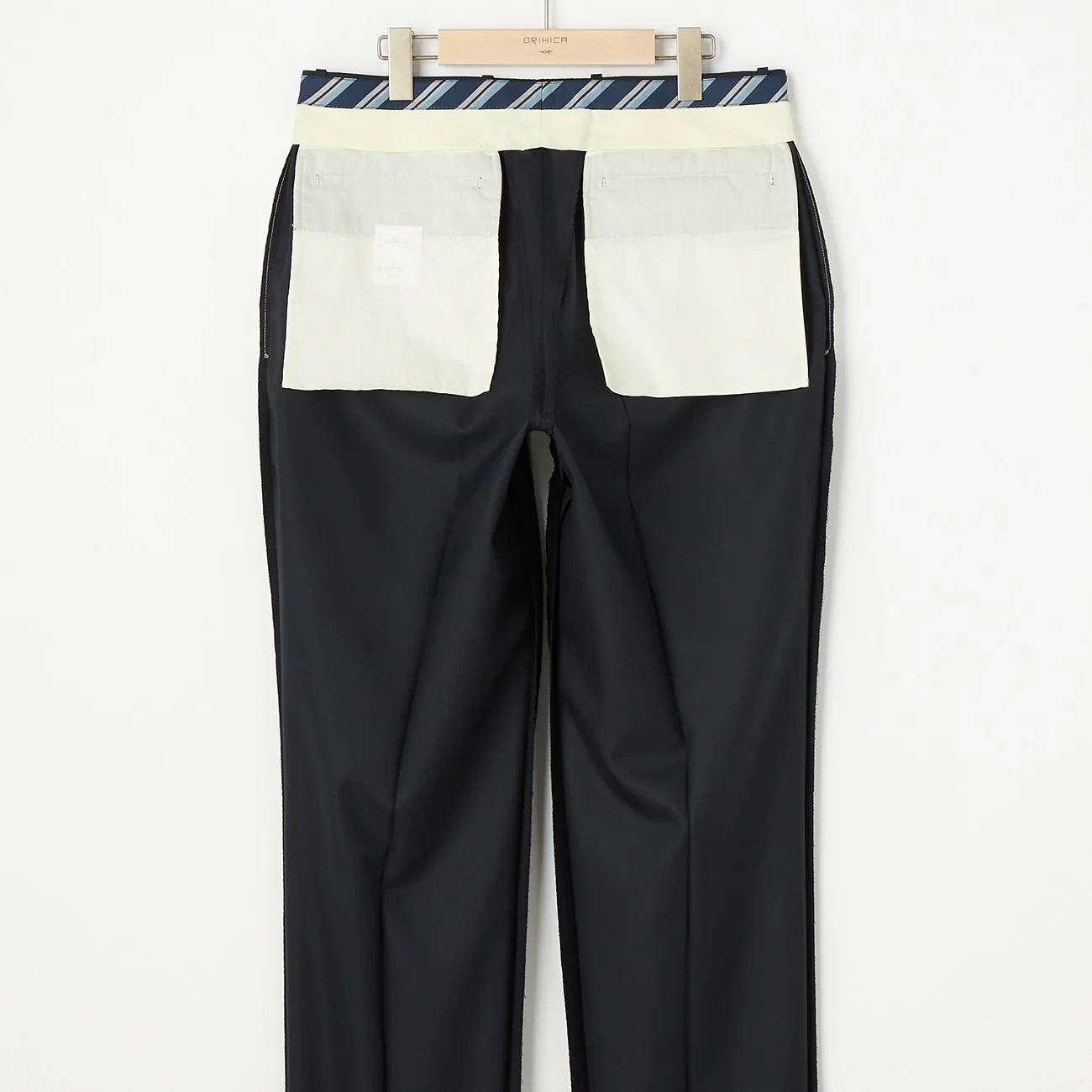 LUXE Line SUPER 140's Solid Suit - Navy - Image 14