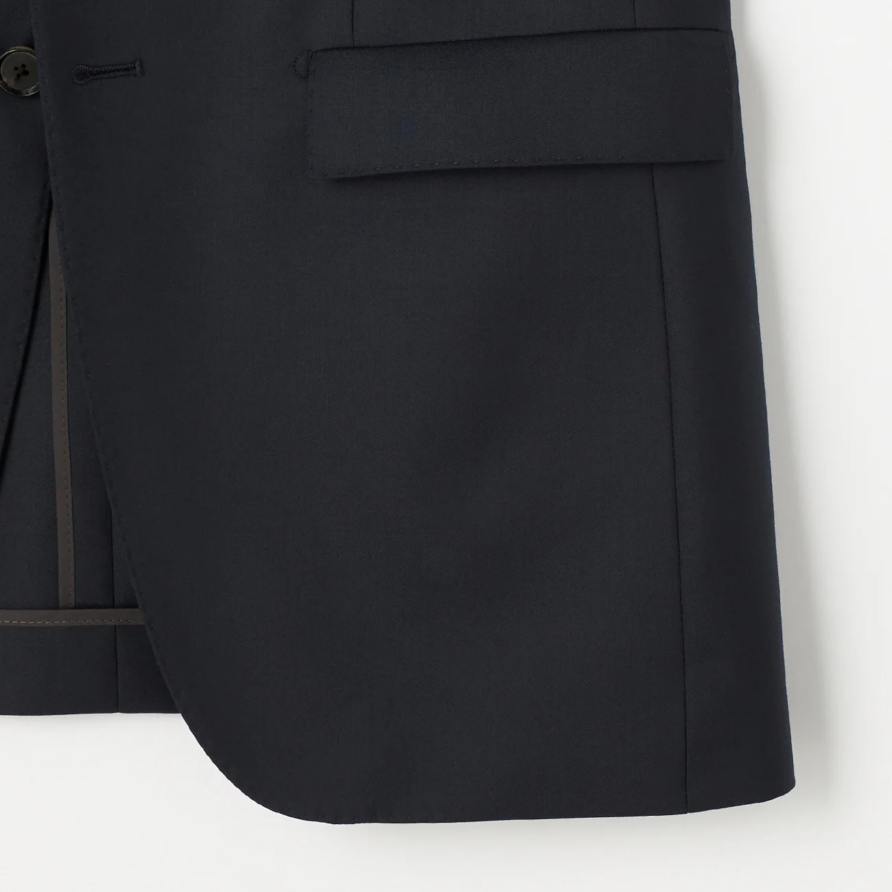 LUXE Line SUPER 140's Solid Suit - Navy - Image 7