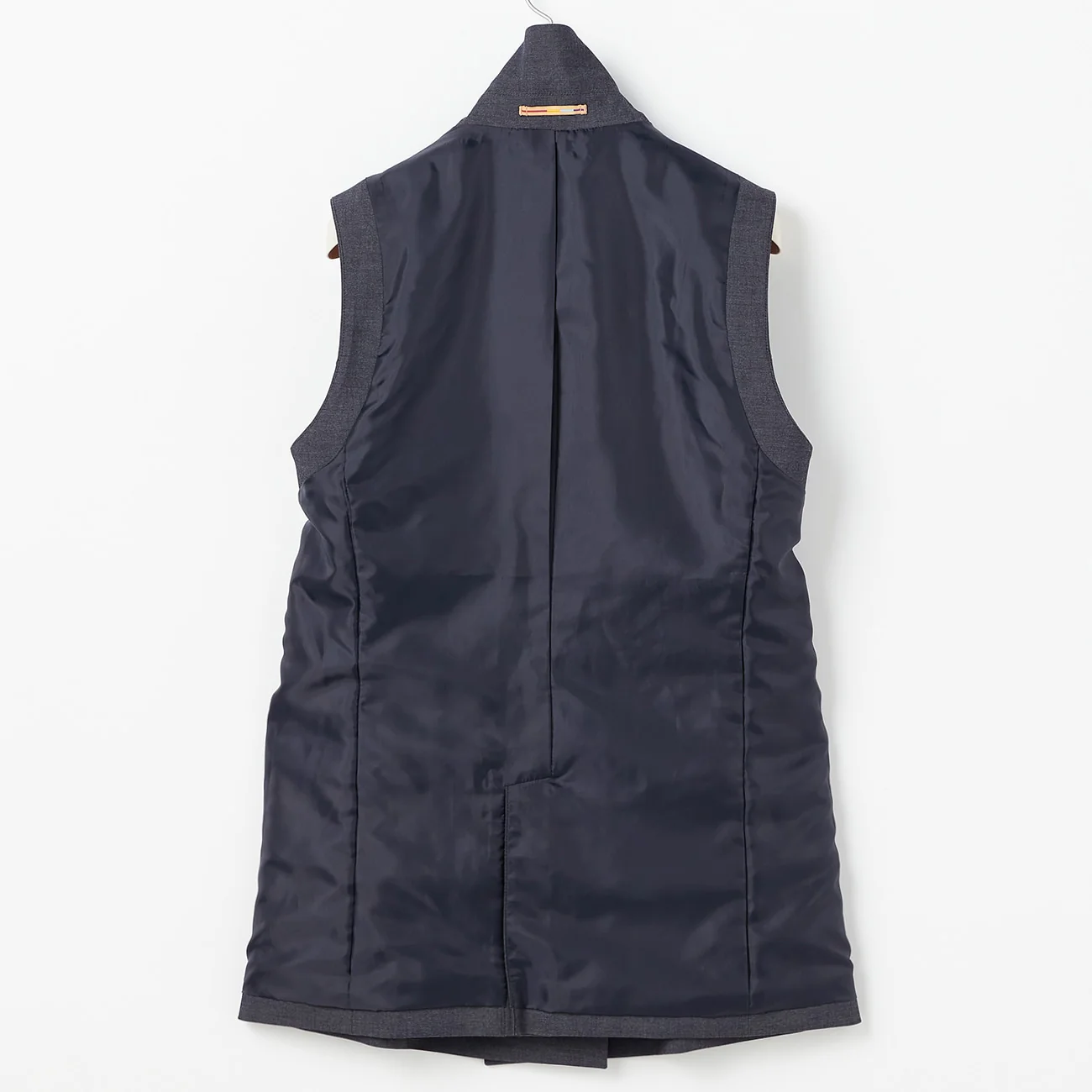 THE THIRD SUITS Denim-Like Vest - Navy - Image 11