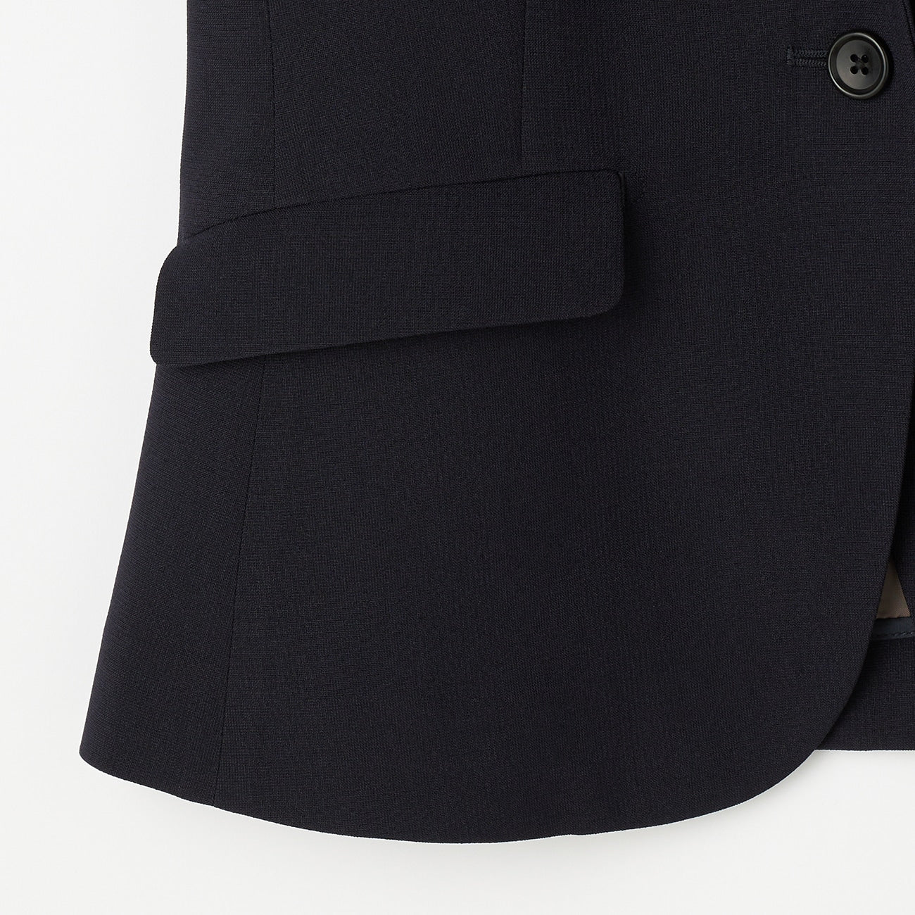 Washable Stretch Shadow Check Jacket - Navy - Image 12
