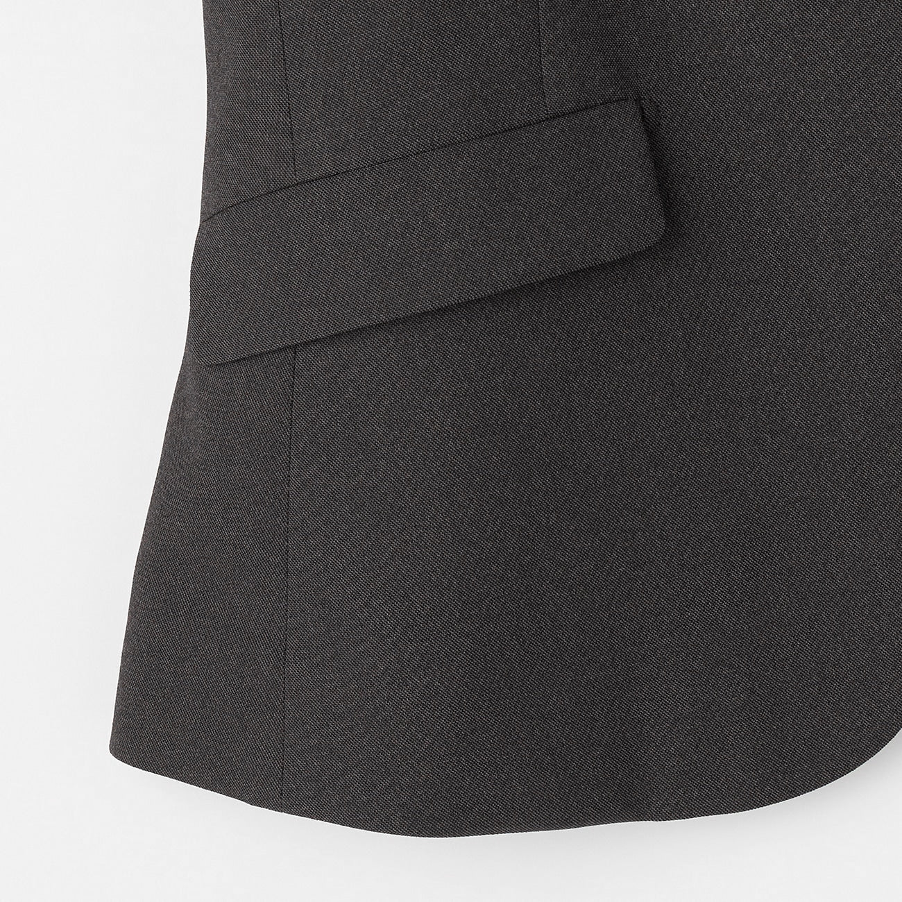 Washable Stretch Shark Skin Suit Jacket - Medium Gray - Image 12