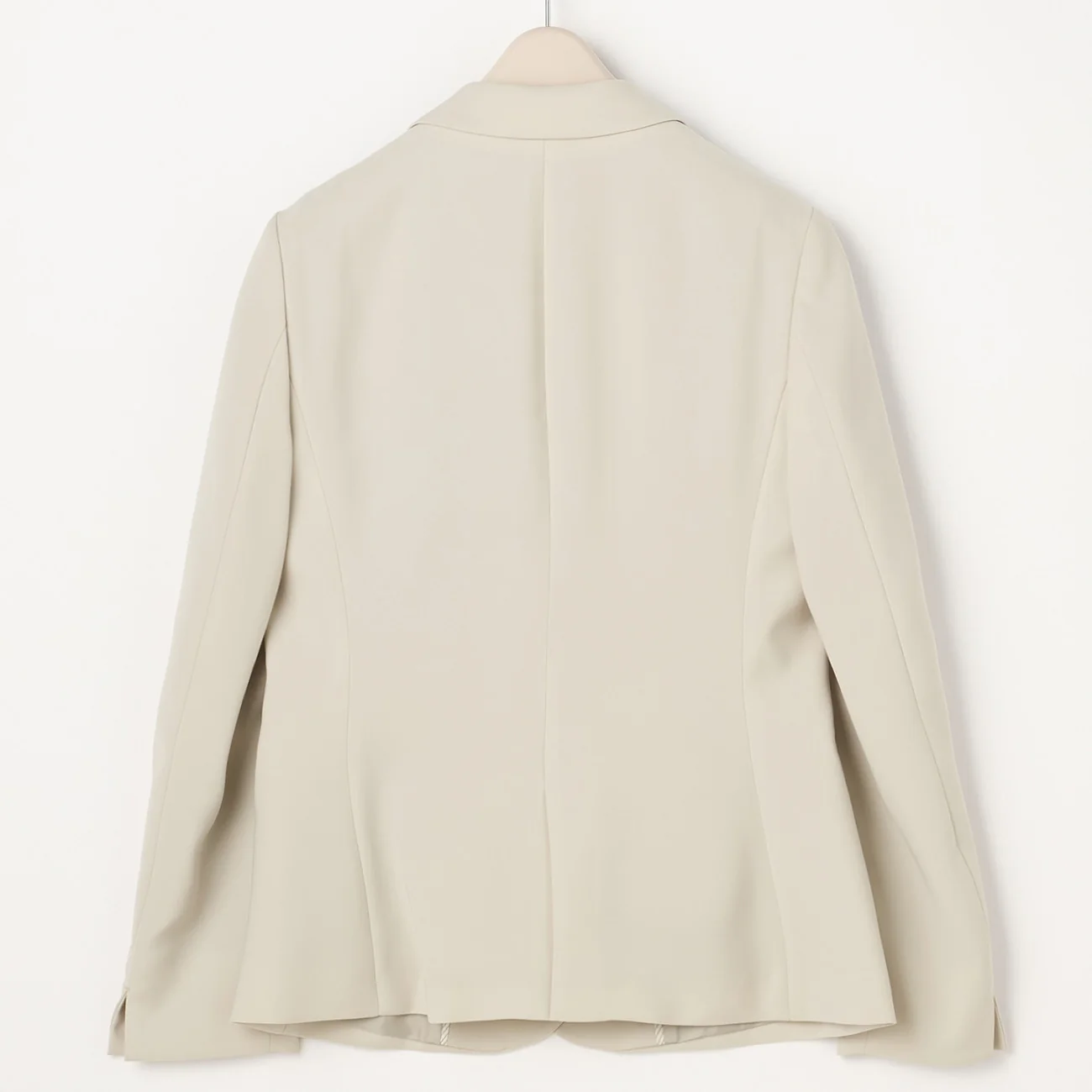 THE THIRD SUITS Double Cloth Notch Lapel Jacket - Beige - Image 7