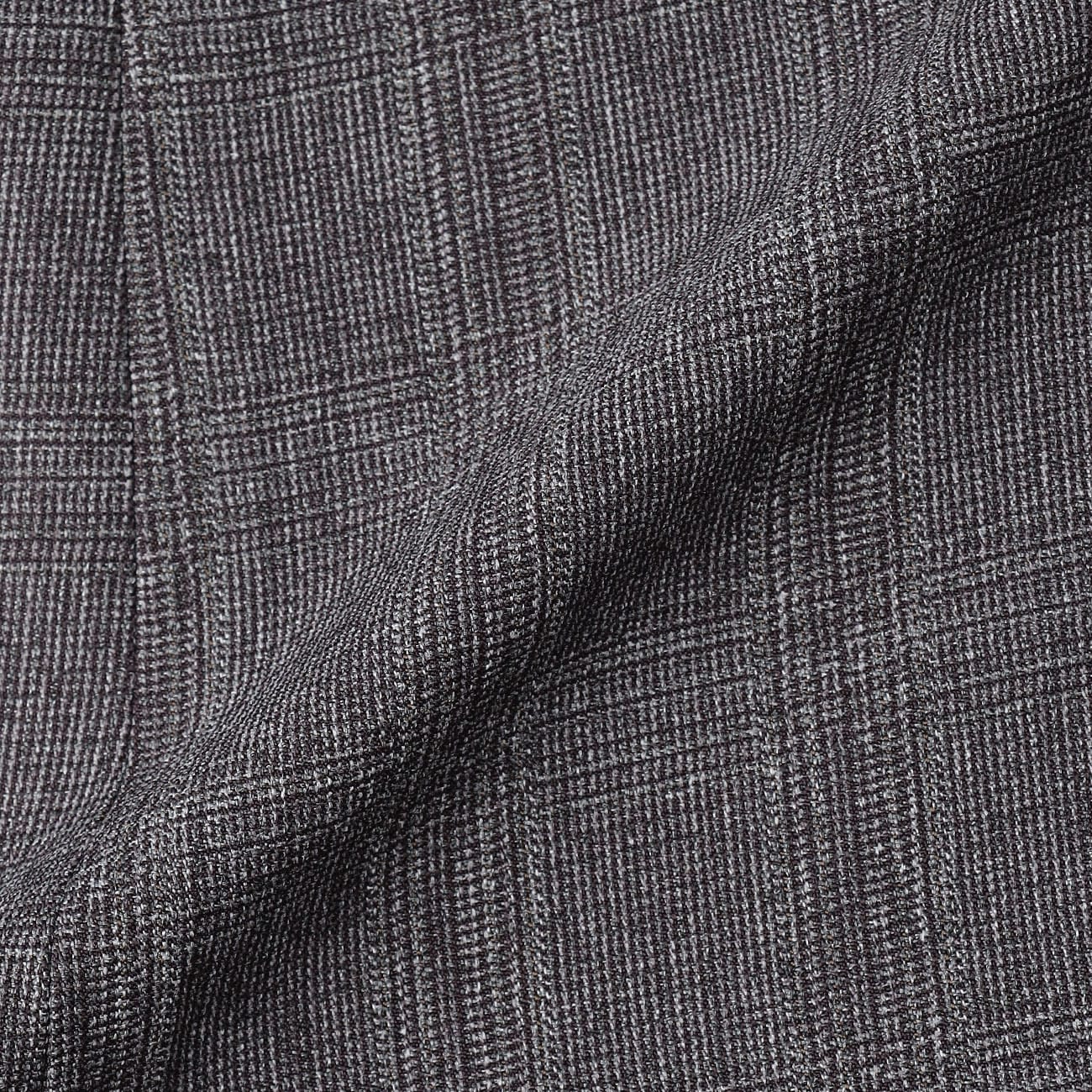 THE THIRD SUITS Check Double Breasted Vest - Medium Gray - Image 8