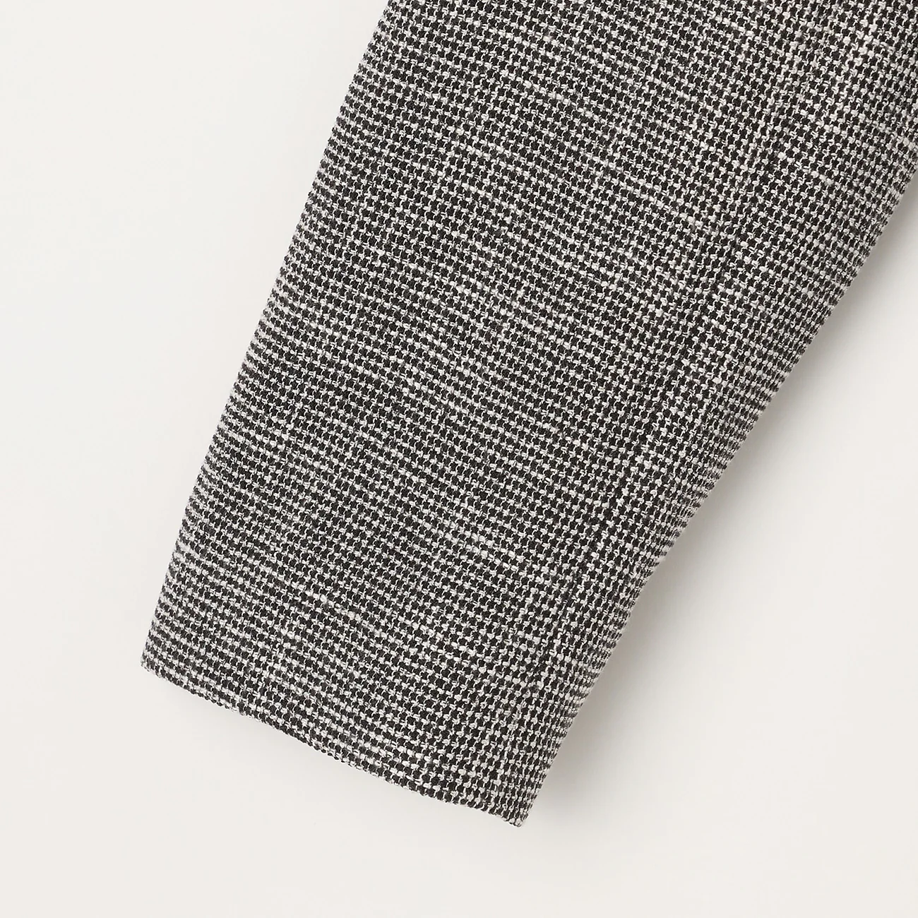 THE THIRD SUITS Leno Weave Collarless Long Jacket - Image 20