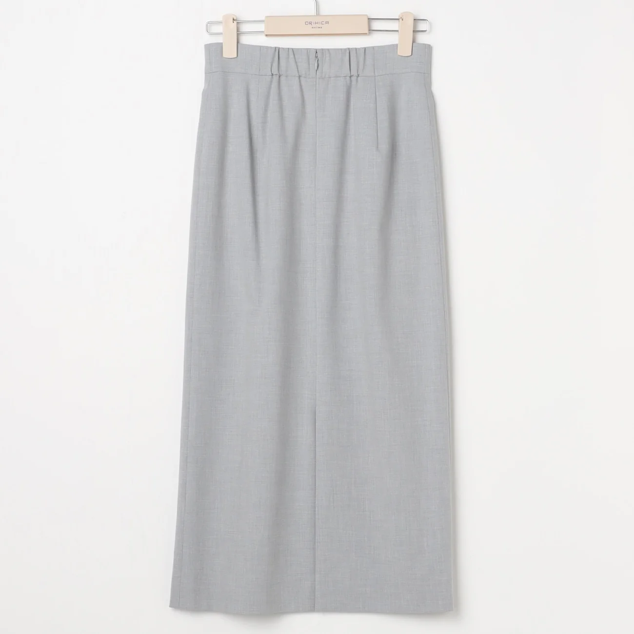 THE THIRD SUITS Long Tight Skirt - Light Gray - Image 2
