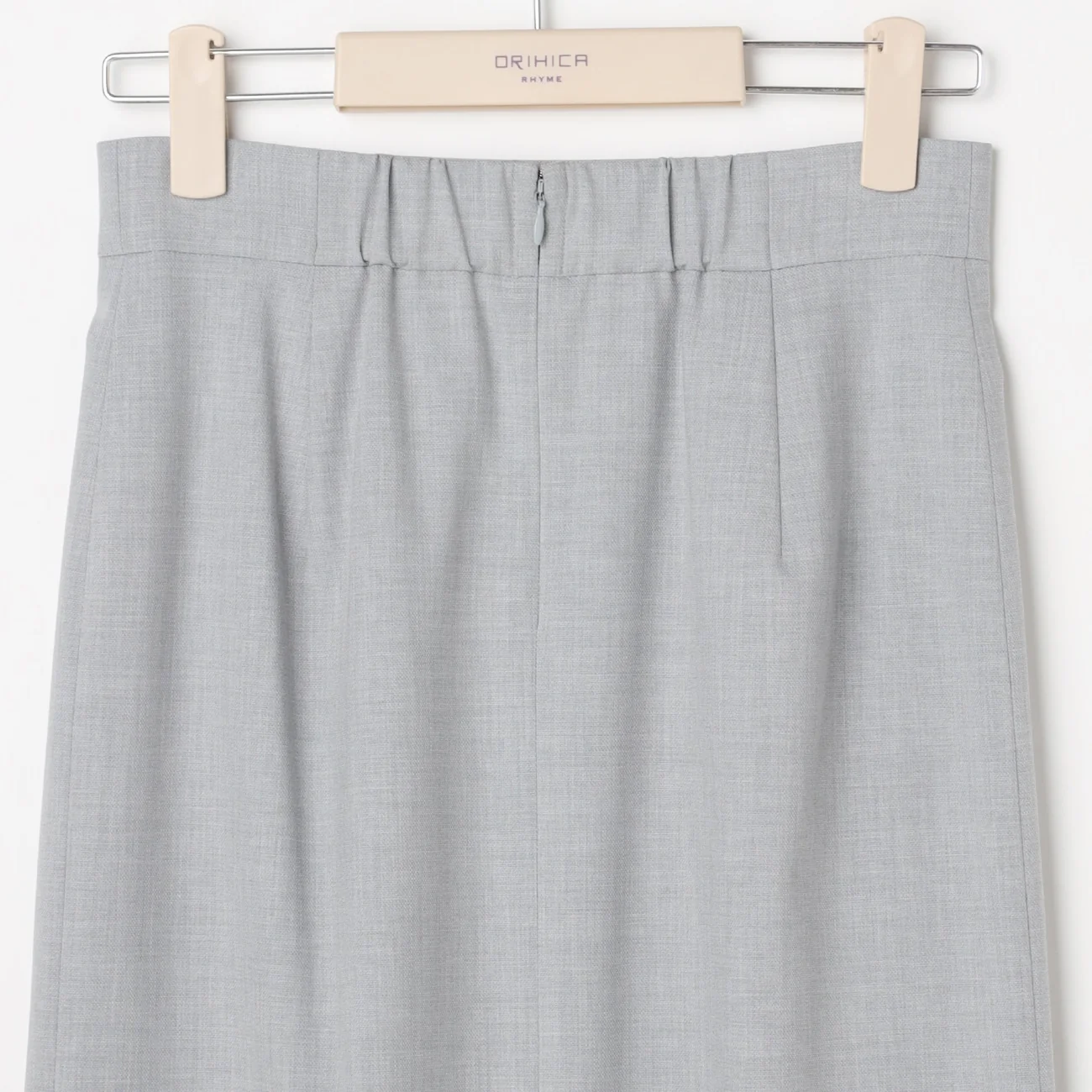 THE THIRD SUITS Long Tight Skirt - Light Gray - Image 4